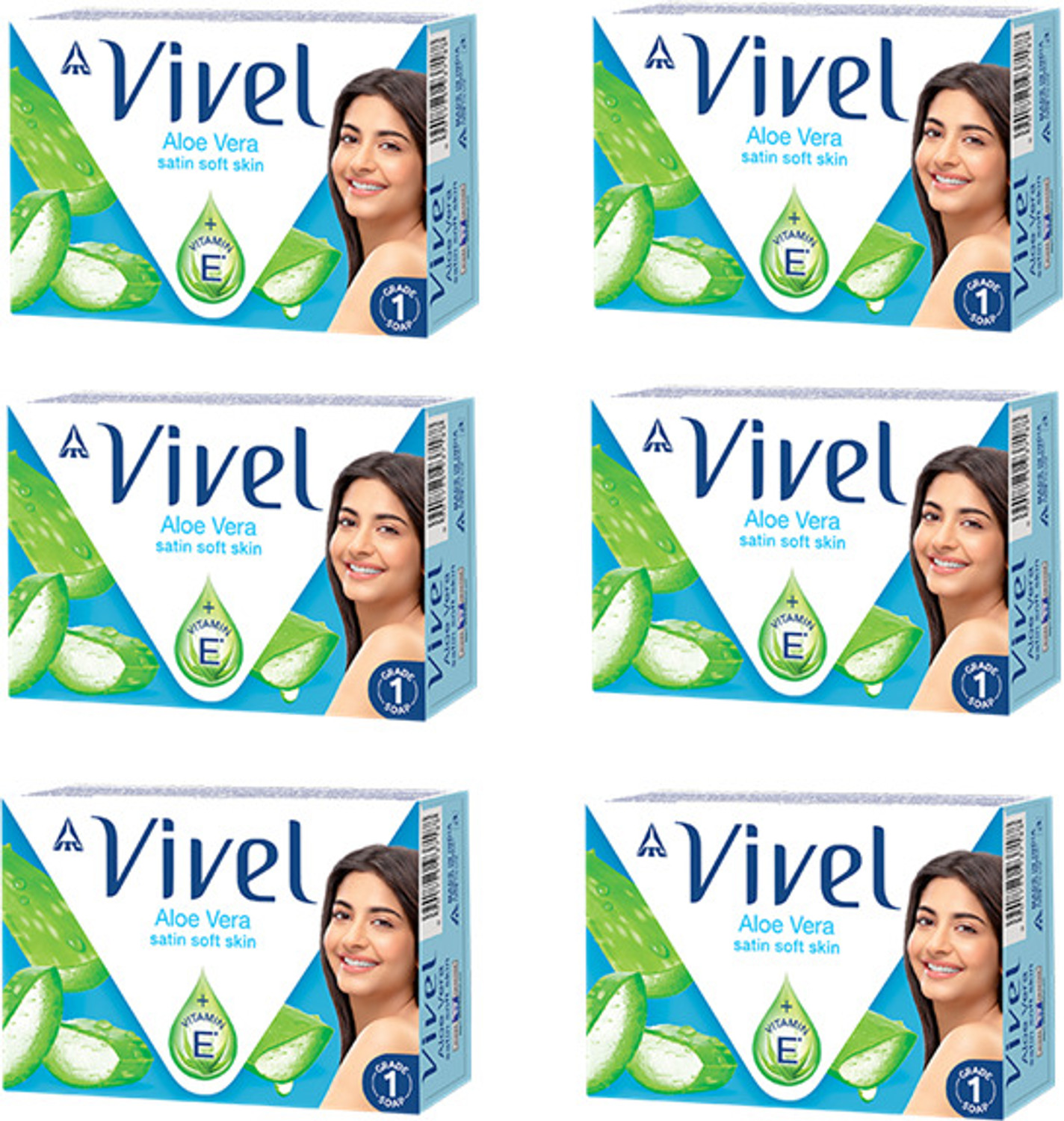 Image of Vivel Aleo Vera Satin Soft Skin Soap