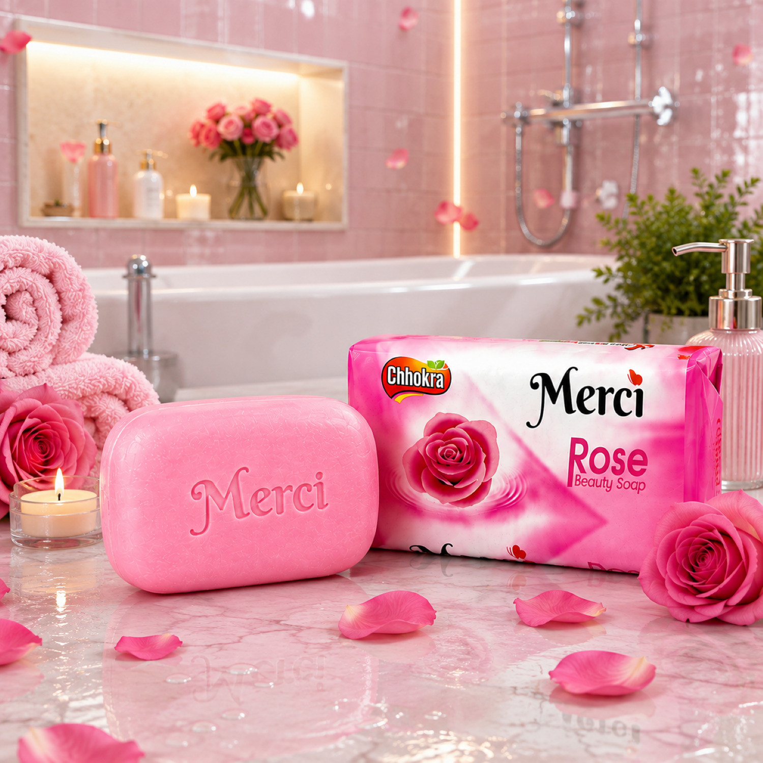Image of CHHOKRA Merci Rose Soap (500 g)