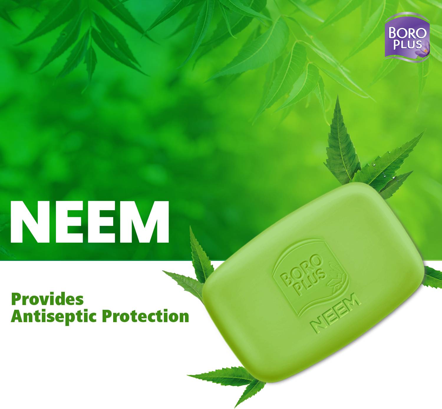 BOROPLUS Neem & Shea Butter Soap 125g - Image 5
