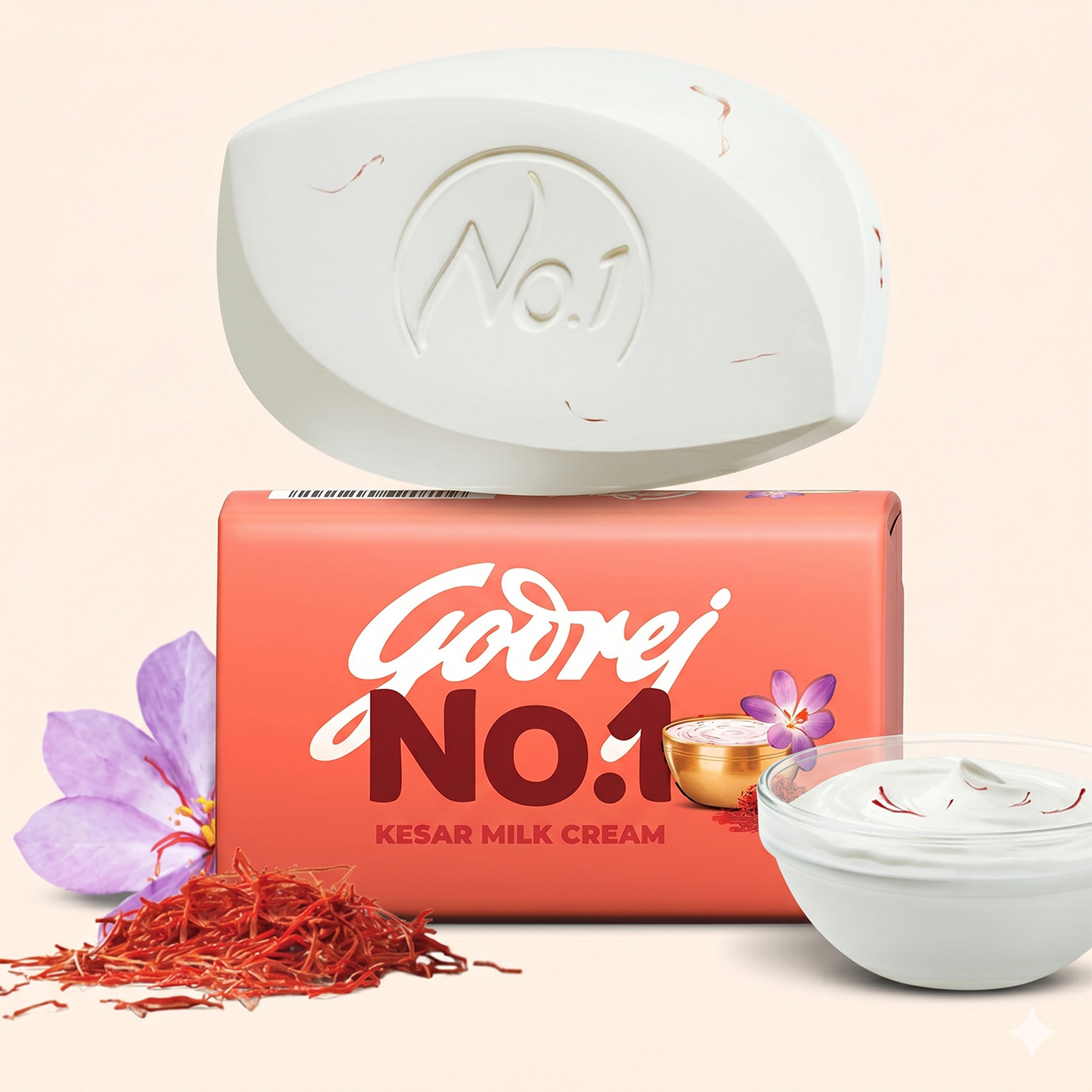 Image of Godrej No.1 Goodness Collection Bath Soap