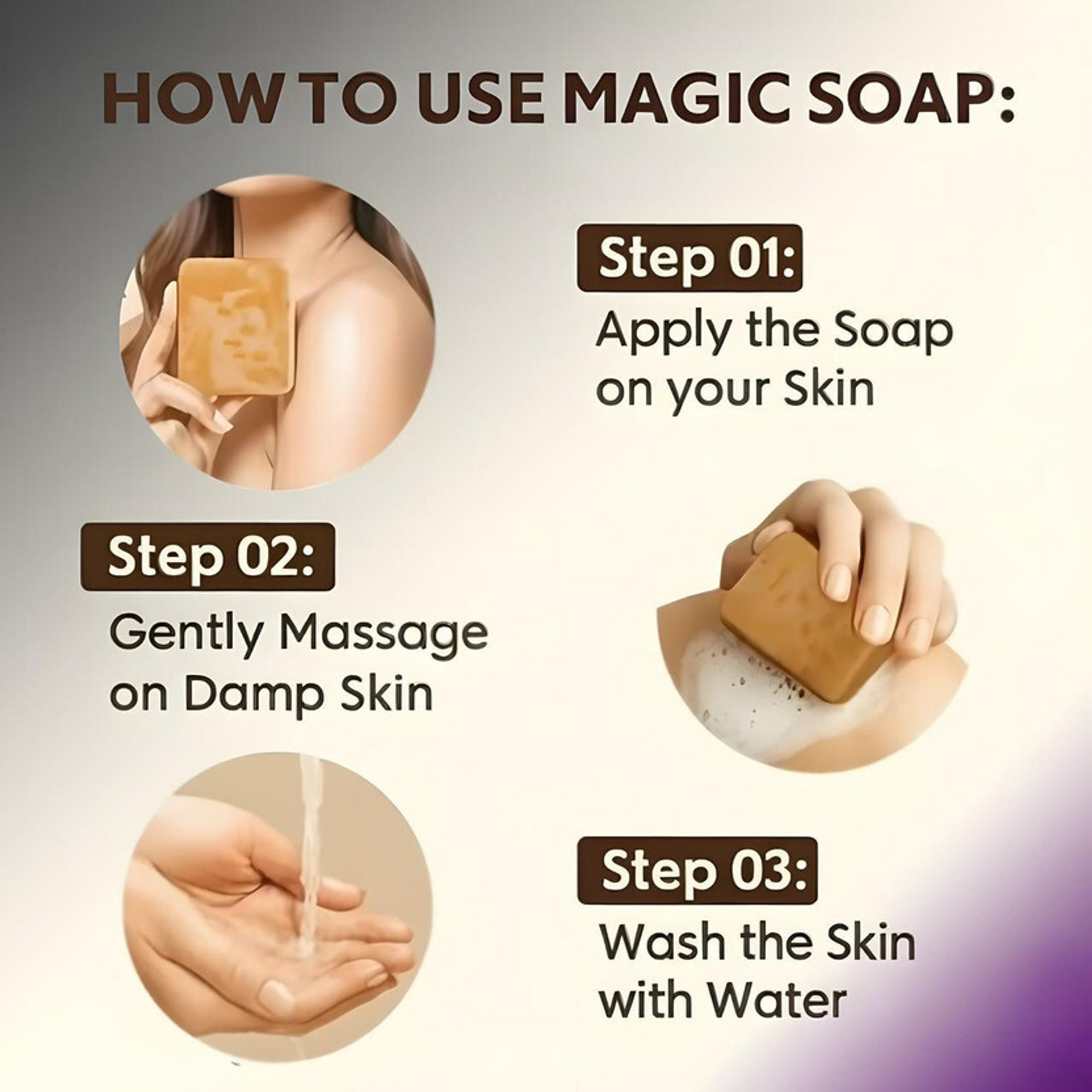 Image of kensea Ultimate Sun Tan Remover & Skin Lightening Soap | Pack of 3 for Men & Women