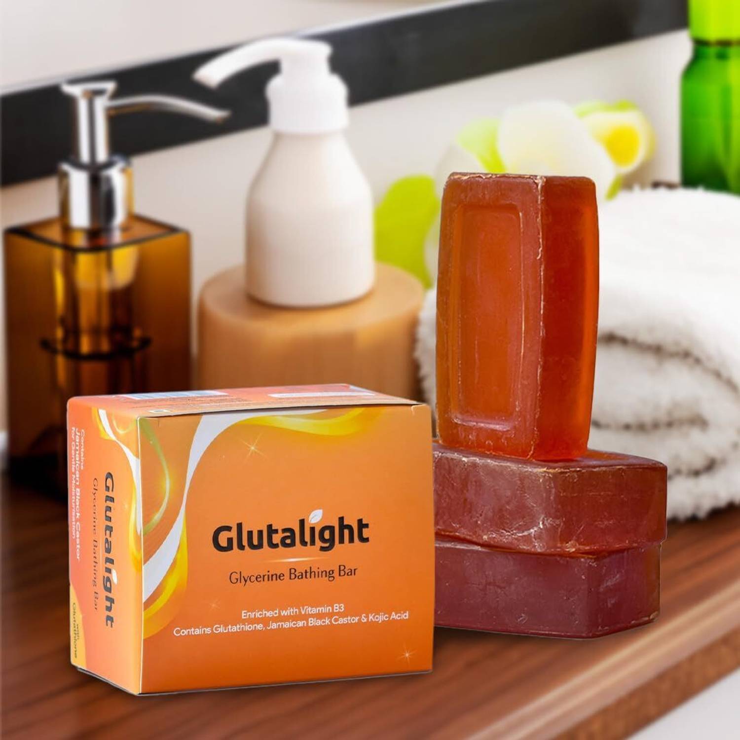 glutathione & kojic acid original dual soap NANO KOJIC GLUTA MAX EXTRA WHITENING SOAP - Price in India, Buy NANO KOJIC  GLUTA MAX EXTRA WHITENING SOAP Online In India, Reviews, Ratings & Features main image 1