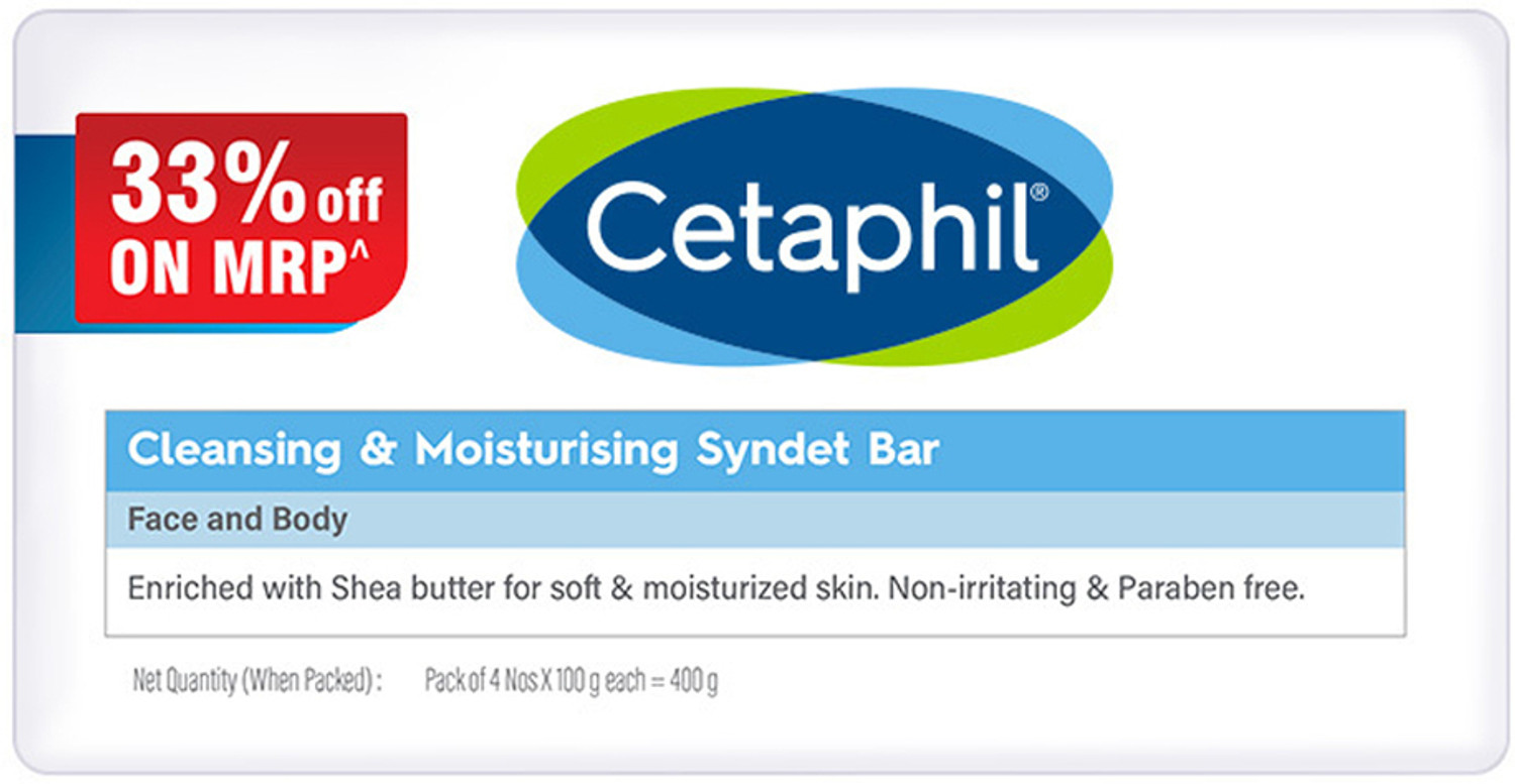 Image of Cetaphil Cleansing Moisturizing Syndet Bar