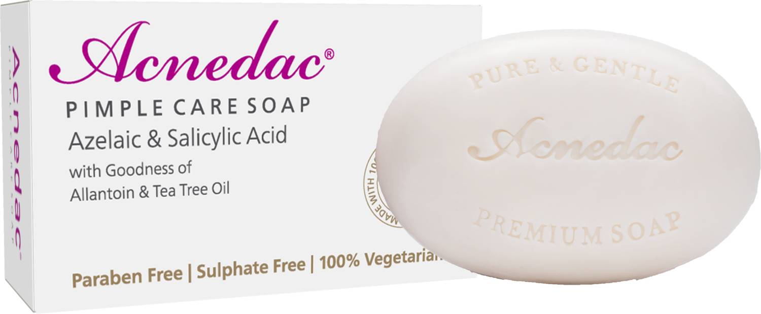 Acnedac Pimple Care Soap with Azelaic & Salicylic Acid - Image 1