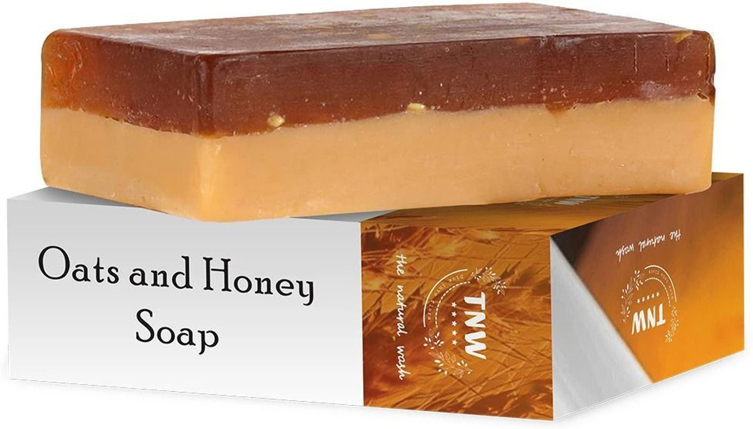 Image of TNW - The Natural Wash Set of 6 Oats & Honey Moisturizing Soap | Paraben-Free |