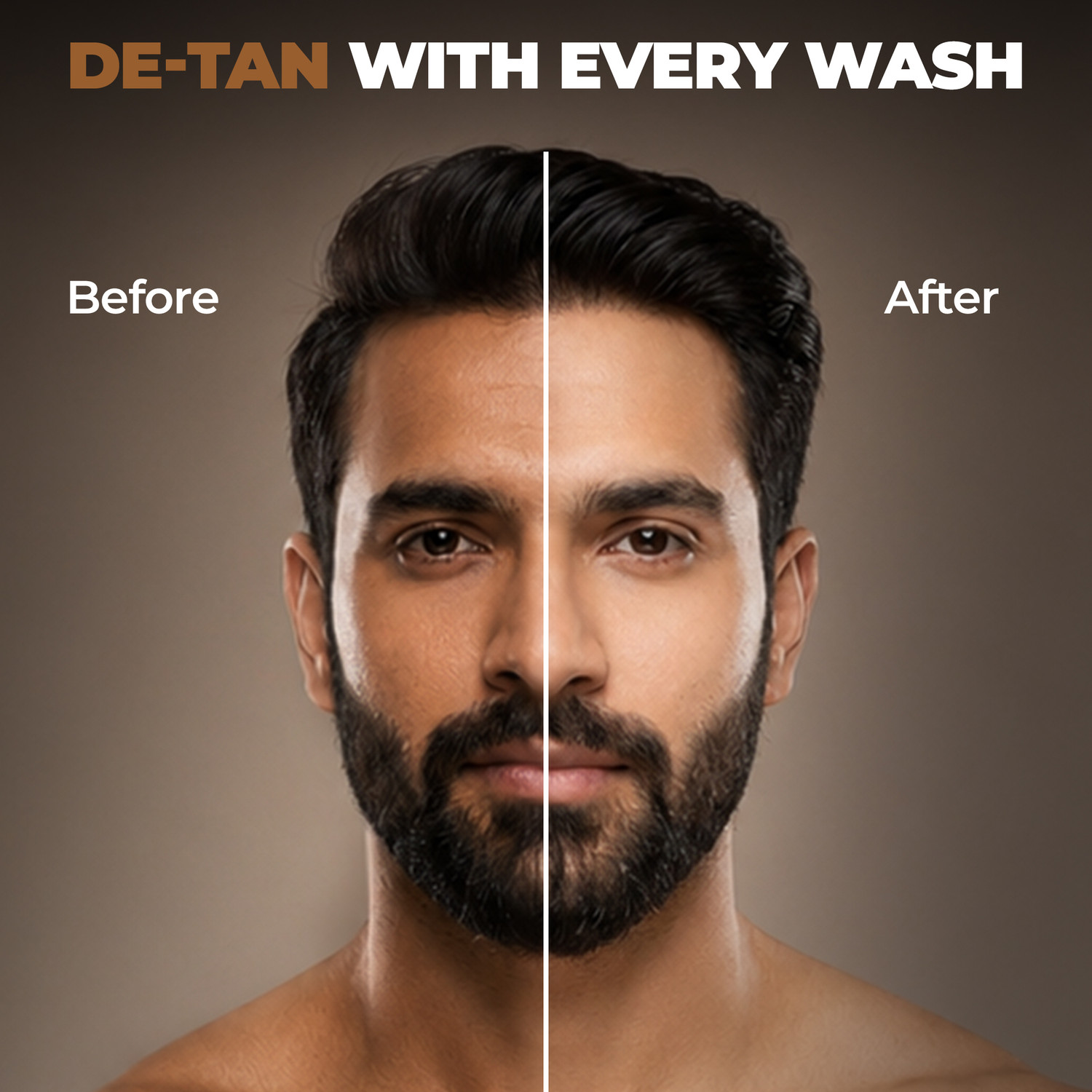 Image of BEARDO De-Tan 2-in-1 Scrub Bathing Bar | Daily Cleansing & Exfoliation