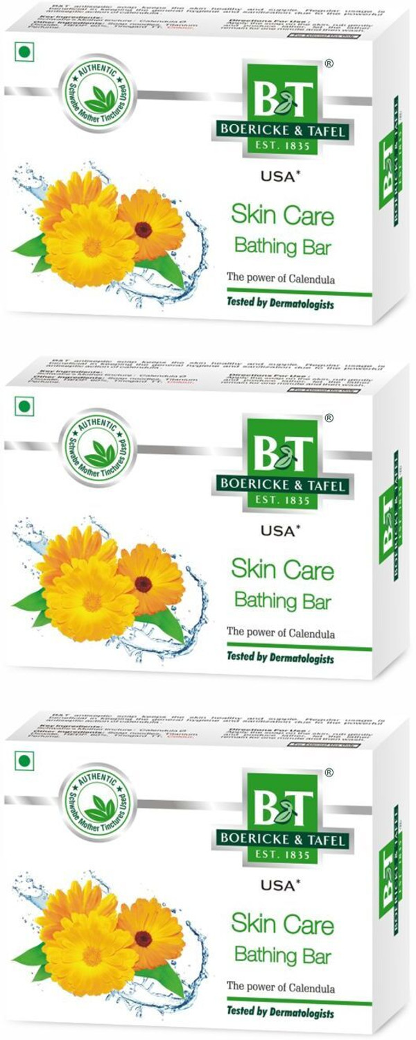 Image of Boericke & Tafel Skin Care Bathing Soap - For skin radiance and glow (Pack of 3)