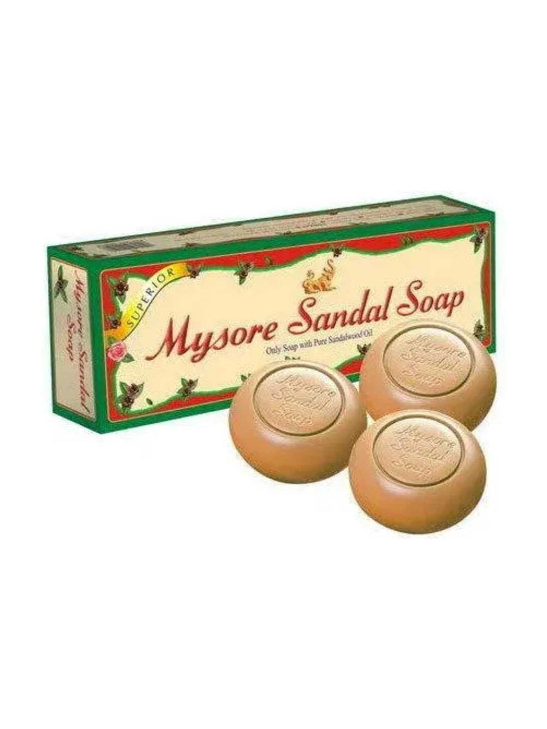 Image of MYSORE SANDAL Sandal Soap (150*3)