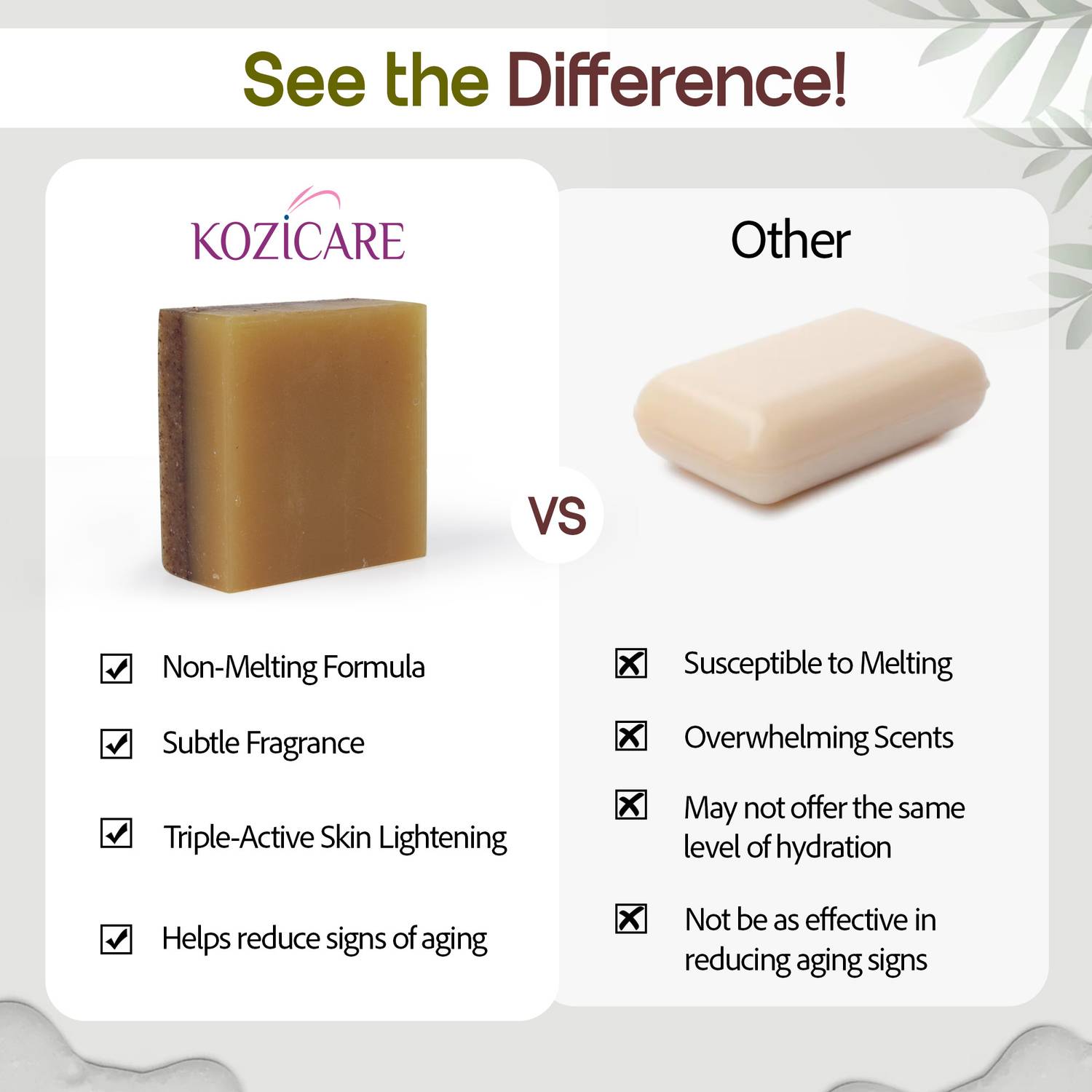 Kozicare Kojic Radiance Soap + Scrub 7-in-1 Bar - Image 3
