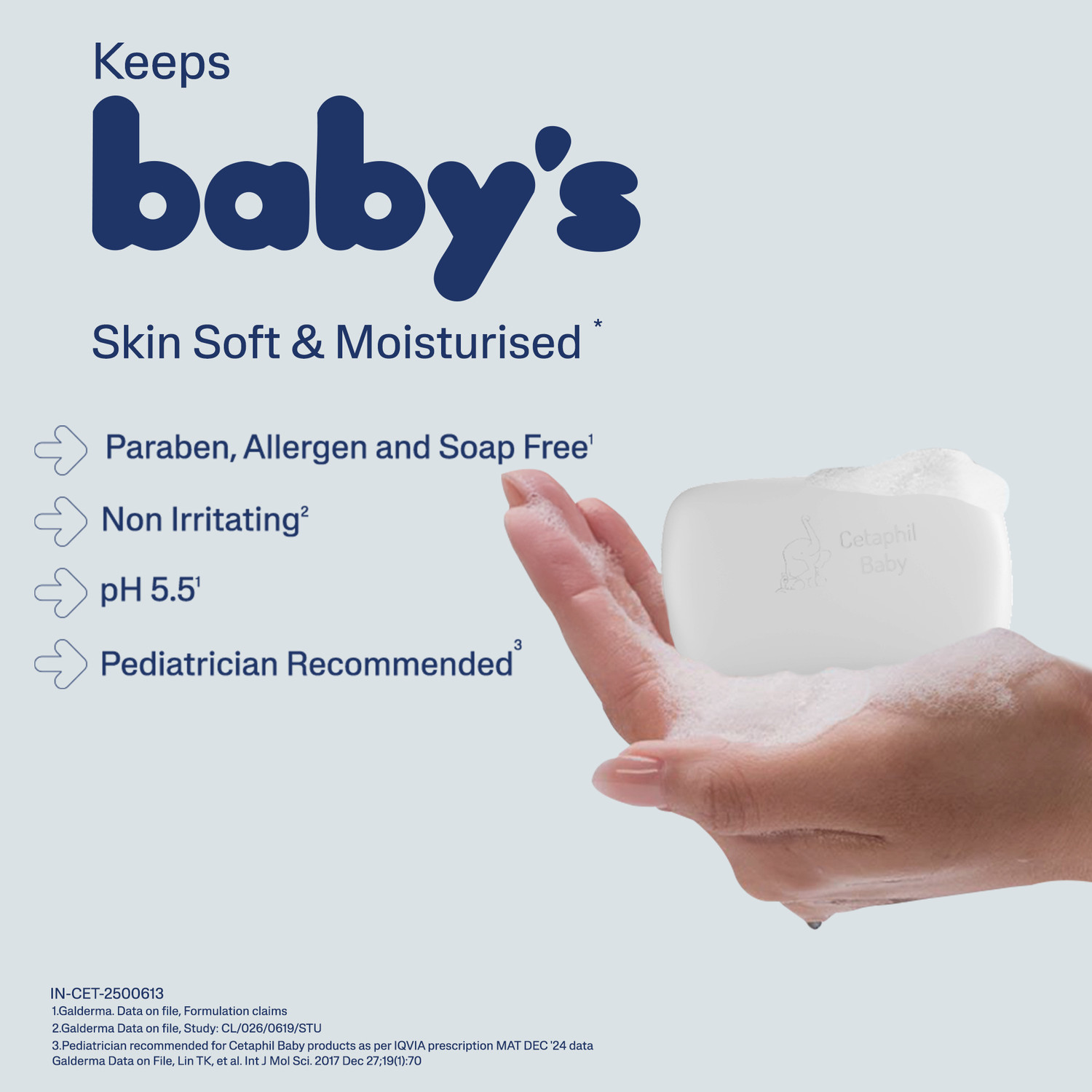 Image of Cetaphil Baby Mild Bar
