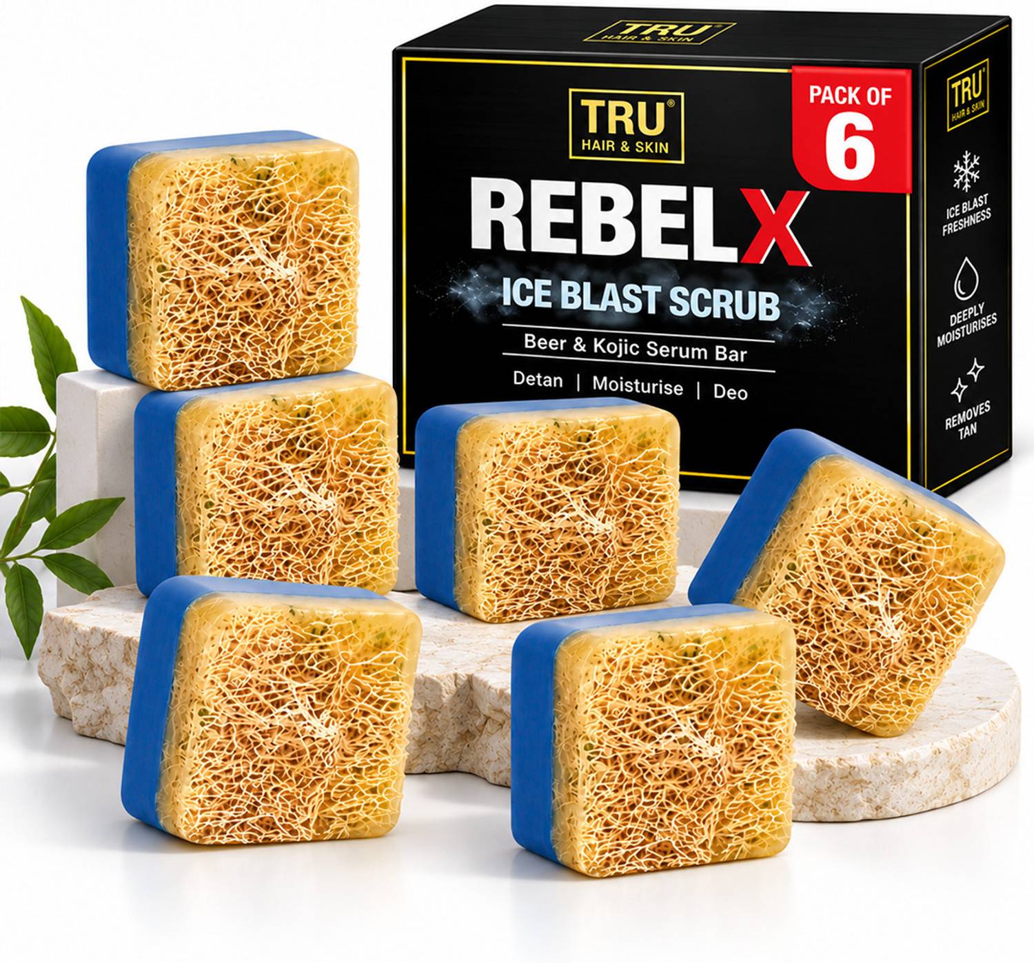 TRU HAIR RebelX De Tan Soap - Image 1