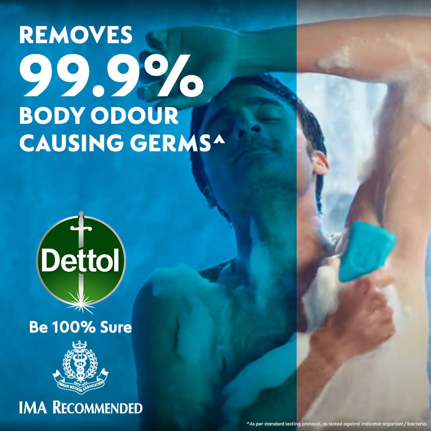 Image of Dettol Icy Cool Bathing Soap Bar With 2x Menthol (case pack)