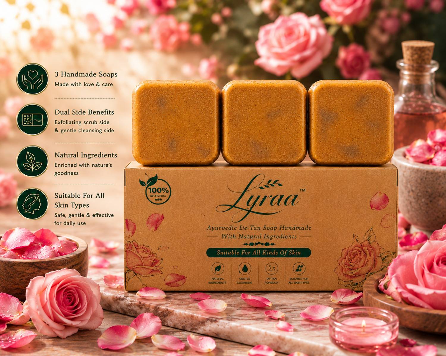 Lyraa Daily Magic Glow Soap - Image 1
