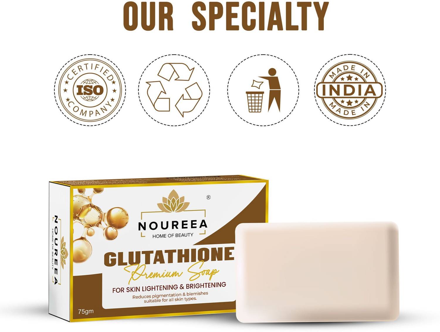 NOUREEA Glutathione Soap for Skin Lightening & Brightening - Price in India, Buy NOUREEA Glutathione Soap for Skin Lightening & Brightening Online In India, Reviews, Ratings & Features NOUREEA Glutathione Soap for Skin Lightening & Brightening - Price in India, Buy NOUREEA Glutathione Soap for Skin Lightening & Brightening Online In India, Reviews, Ratings & Features