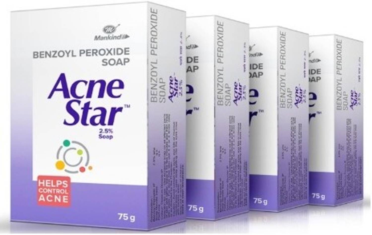 acnestar AcneStarSoap-75g(Pack Of 4)