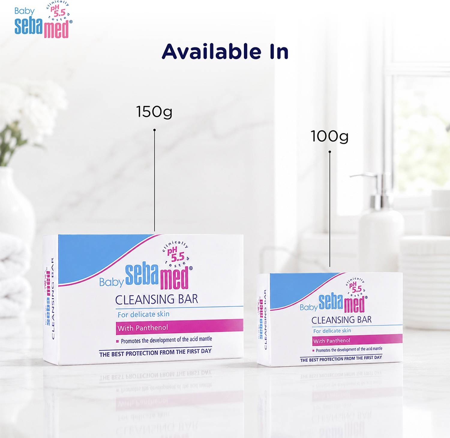 Sebamed Baby Cleansing Bar 100g - Image 5