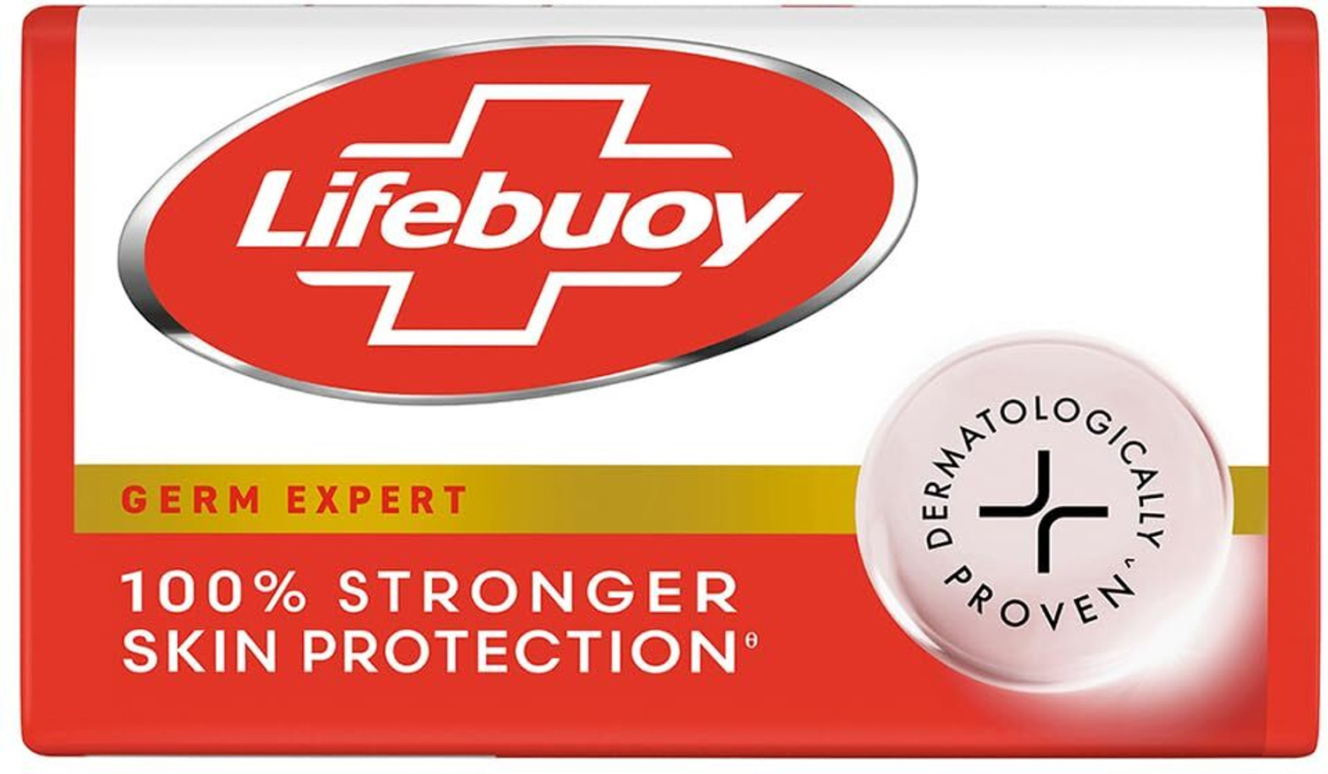 Image of LIFEBUOY Total 10 Germ Protection Soap Bar, 125g (pack of 8)