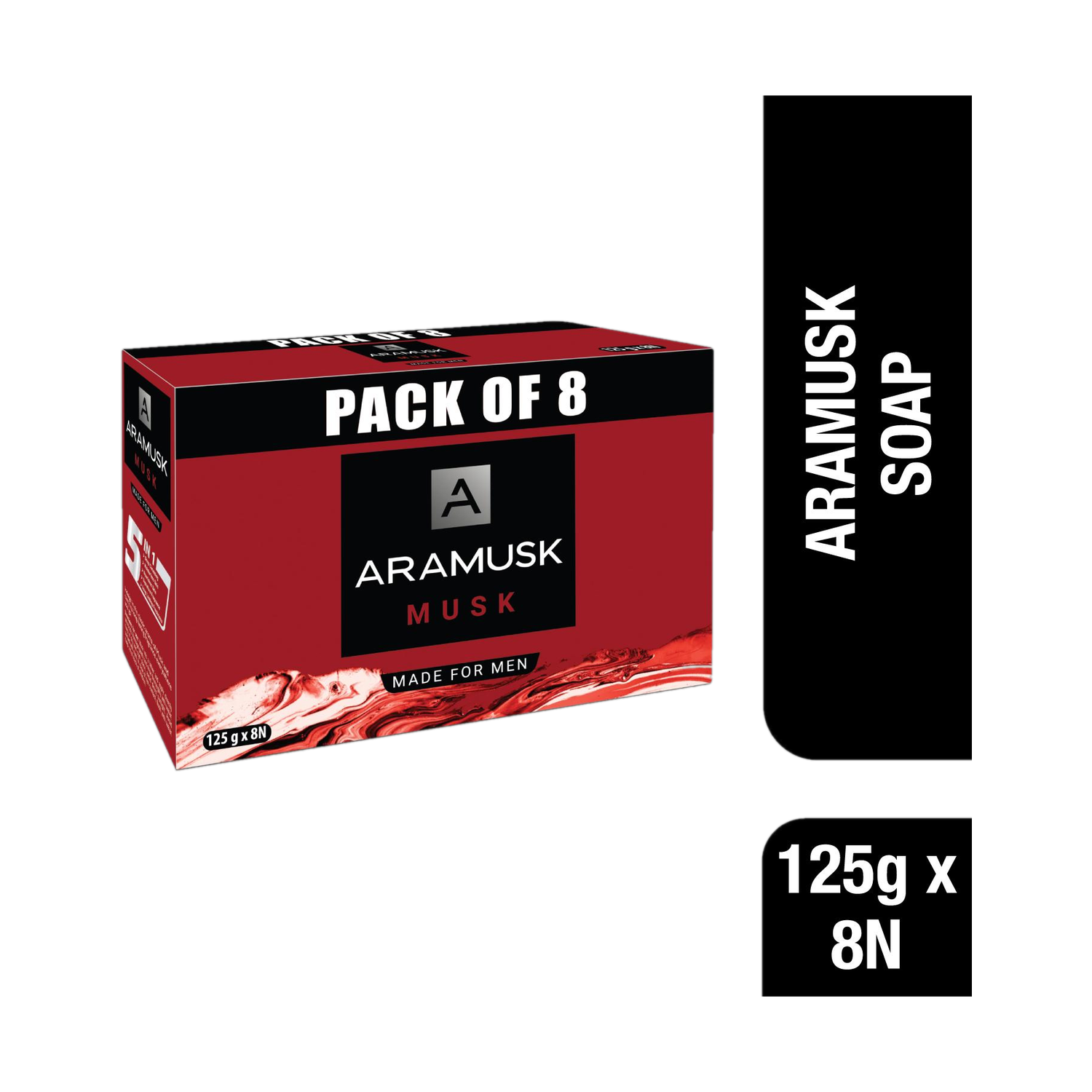 Image of ARAMUSK by Wipro Soap For Men With Classic Musk Fragrance