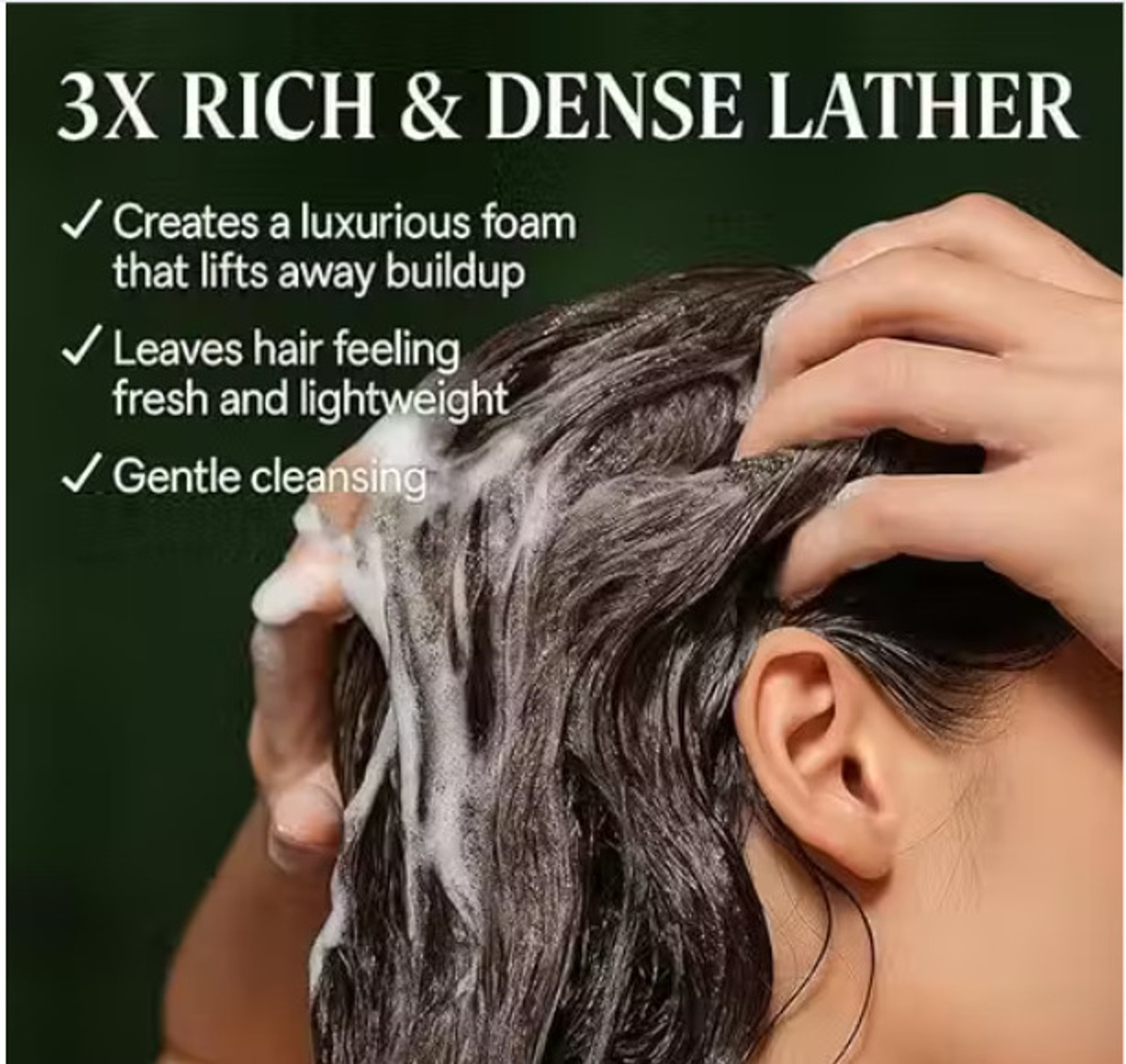 Image of plantcherry Sulfate Free Herbal Shampoo Bar Pack of 3 Hair Care (3 x 100 g)