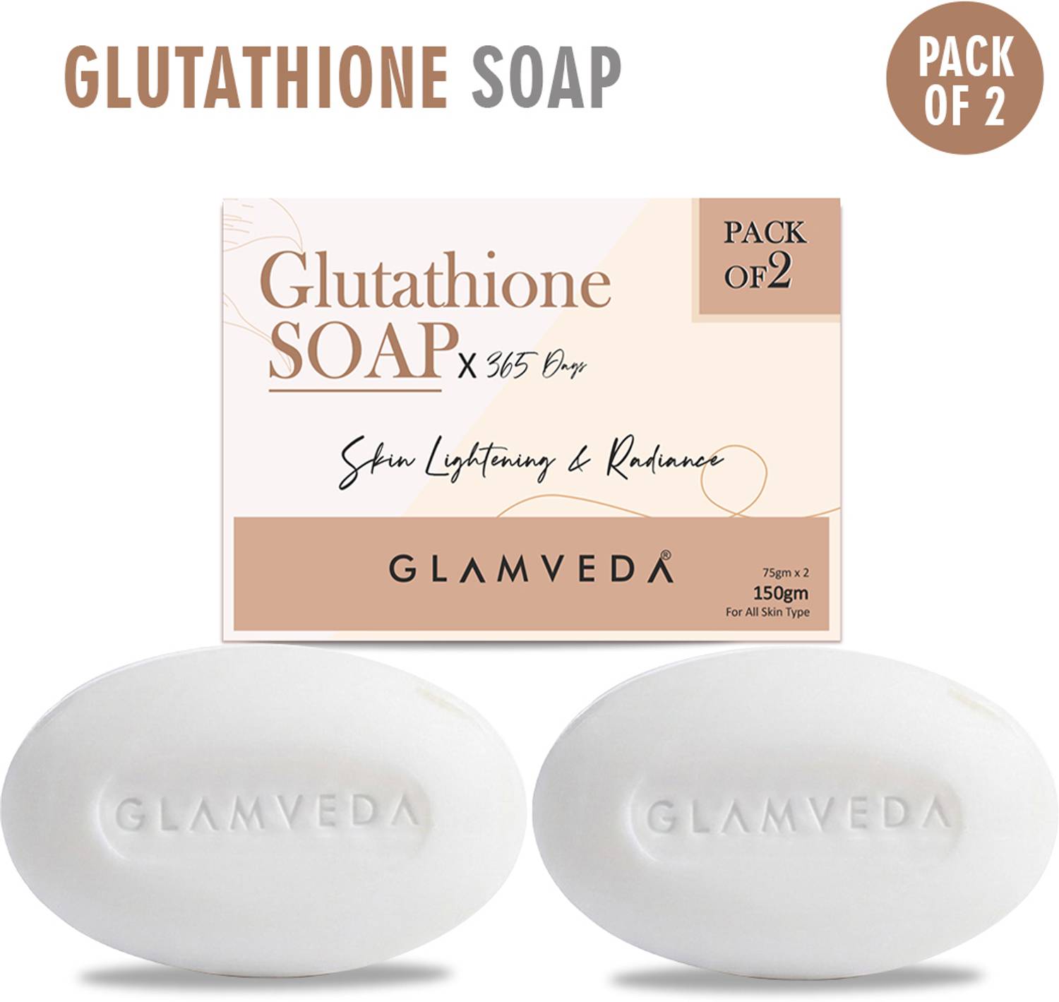 GLAMVEDA Skin Lightening Glutathione + Kojic Acid Soap, | Fades Dark Spots  & Acne Scars| - Price in India, Buy GLAMVEDA Skin Lightening Glutathione + Kojic  Acid Soap, | Fades Dark Spots