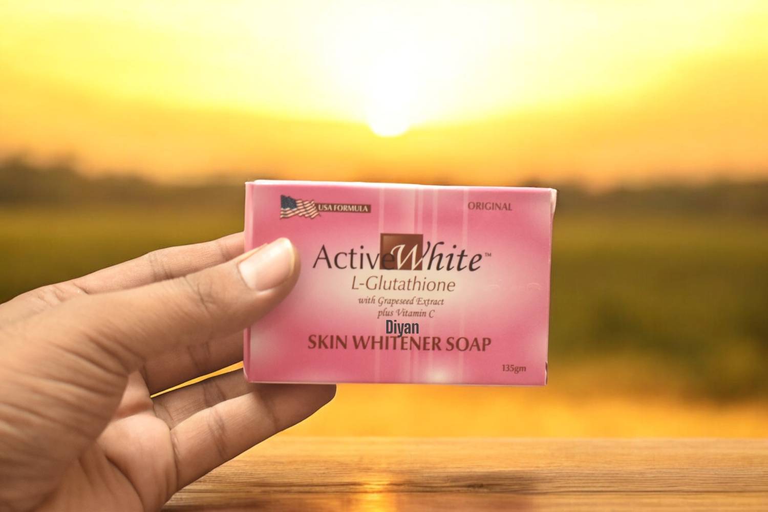 Active White Anti-Acne Soap For Acne skin & Blemishes