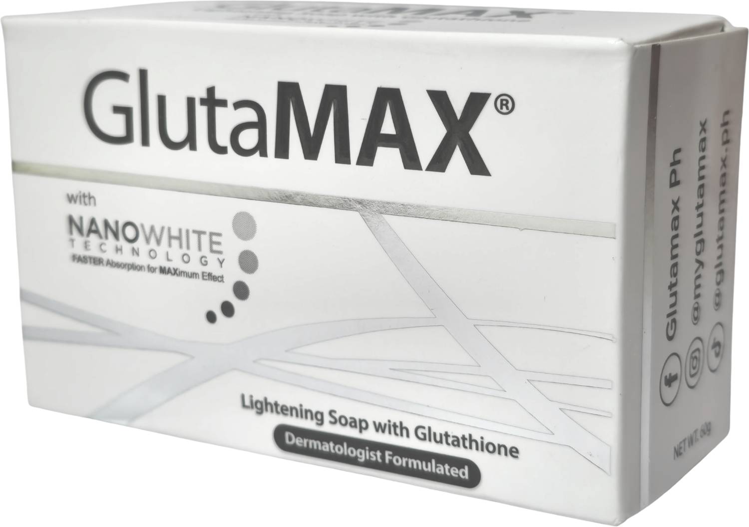 GlutaMAX Glutathione Whitening Bar for Skin Lightening
