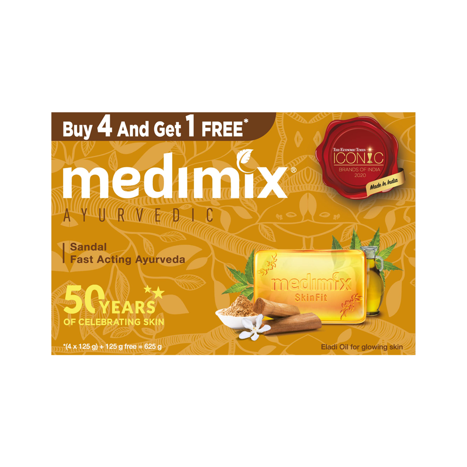 Image of MEDIMIX Ayurvedic Sandal Soap