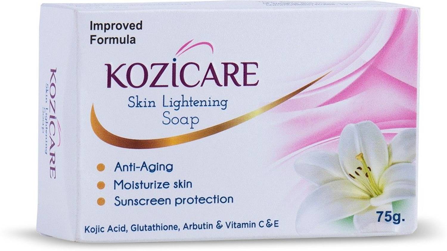 kozicare glutathione soap Kozicare Skin Lightening Soap with Kojic Acid, Glutathione & Arbutin