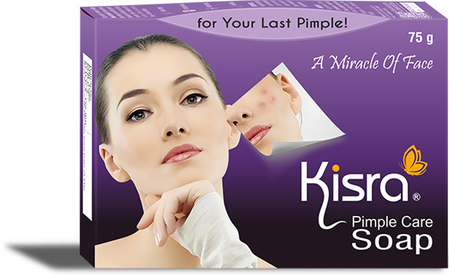 Image of KISRA Pimple Care Soap for Acne, Sun Tan, Blemishes, Fine Line, Darkspots |Men, Women