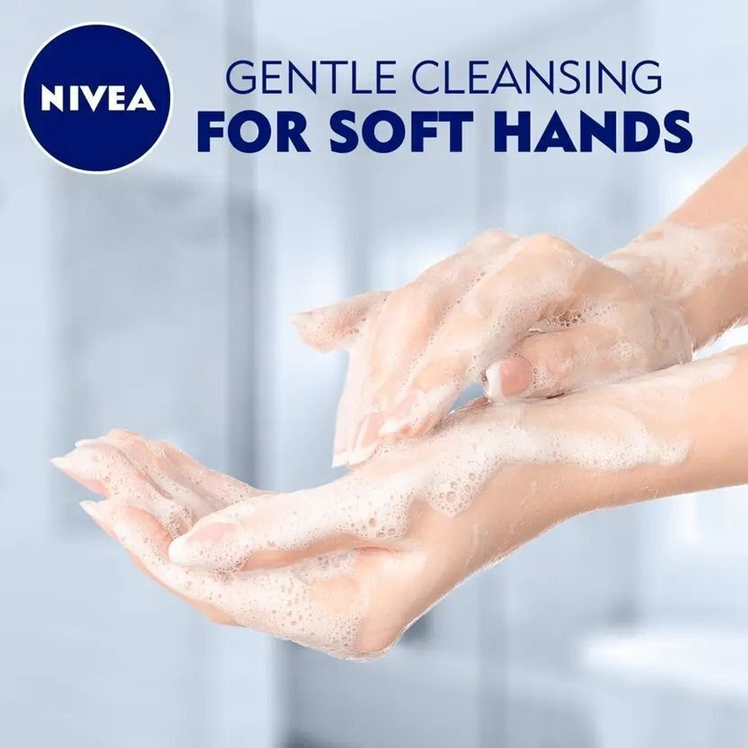 Image of NIVEA Creme Soft Soap, Travel, Bath Soap, for Men & Women