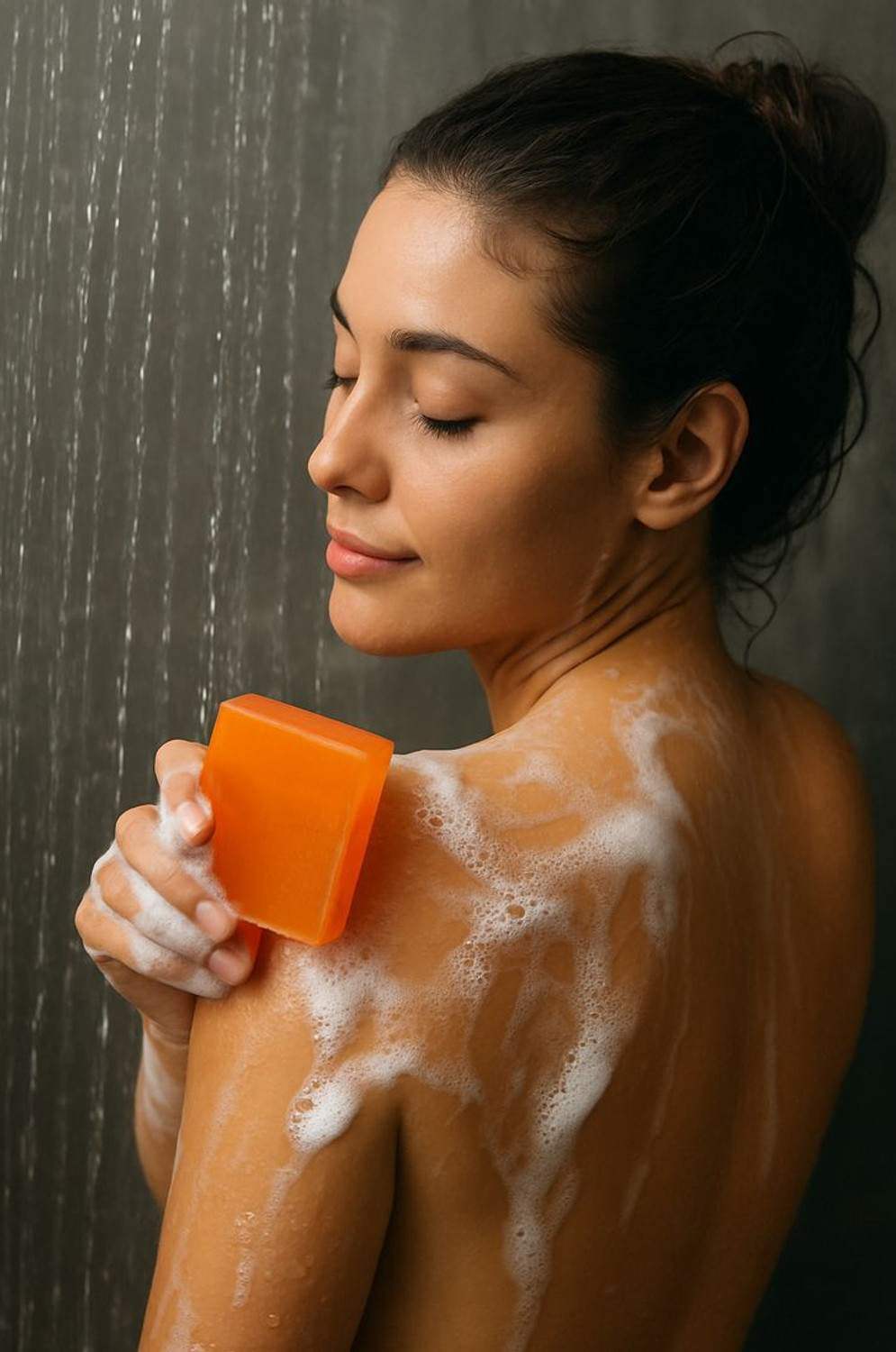 Image of Derma Kojic Acid, Glutatheone, Alpha Arbutin, Turmeric Soap for skin. Pack of 1