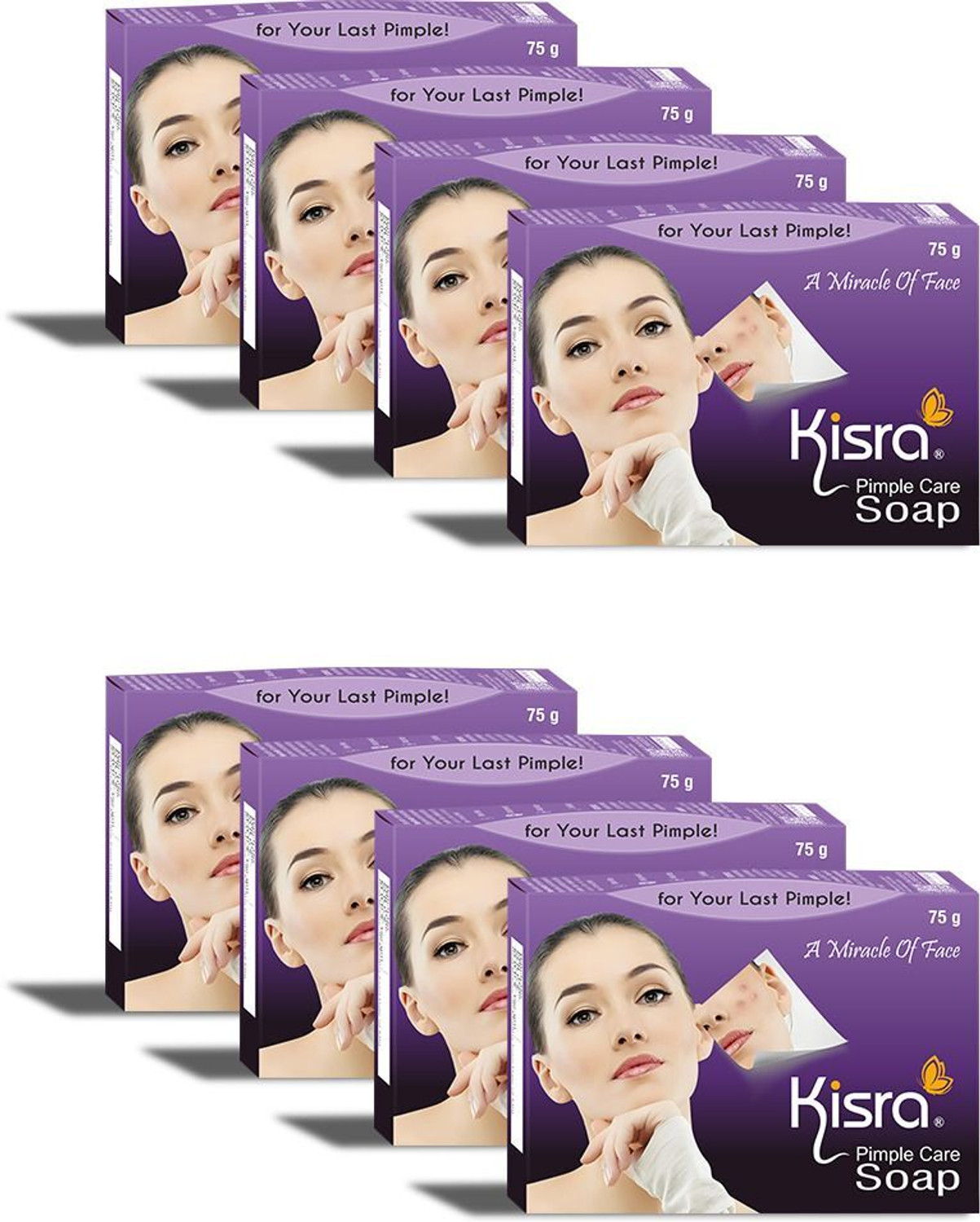 Image of KISRA Pimple Care Soap for Acne, Sun Tan, Blemishes, Fine Line, Darkspots |Men, Women