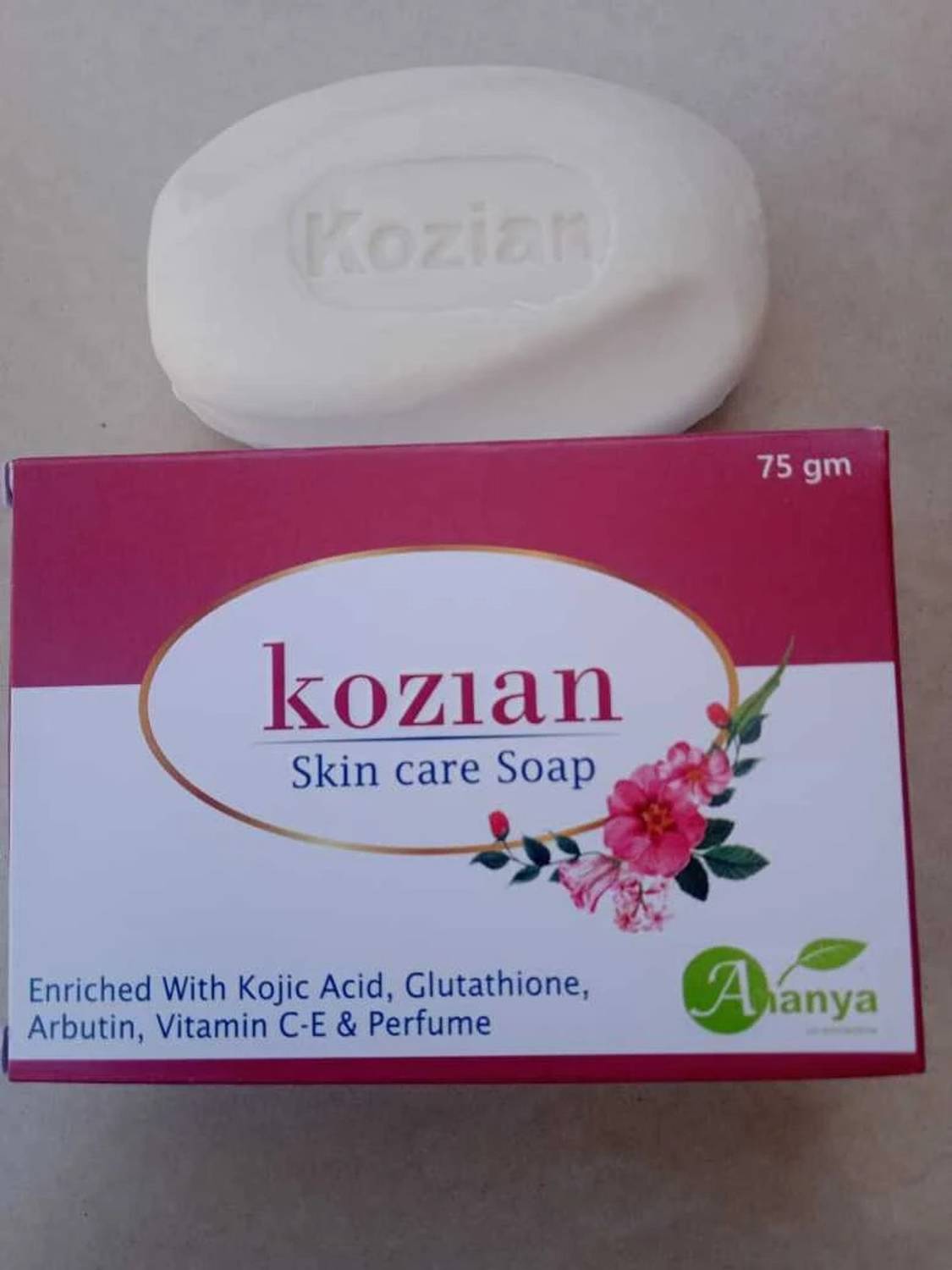 KOZIAN Kojic acid Glutathione Vitamin C & E, Arbutin Skincare Men & Women  Soap - Price in India, Buy KOZIAN Kojic acid Glutathione Vitamin C & E,  Arbutin Skincare Men & Women
