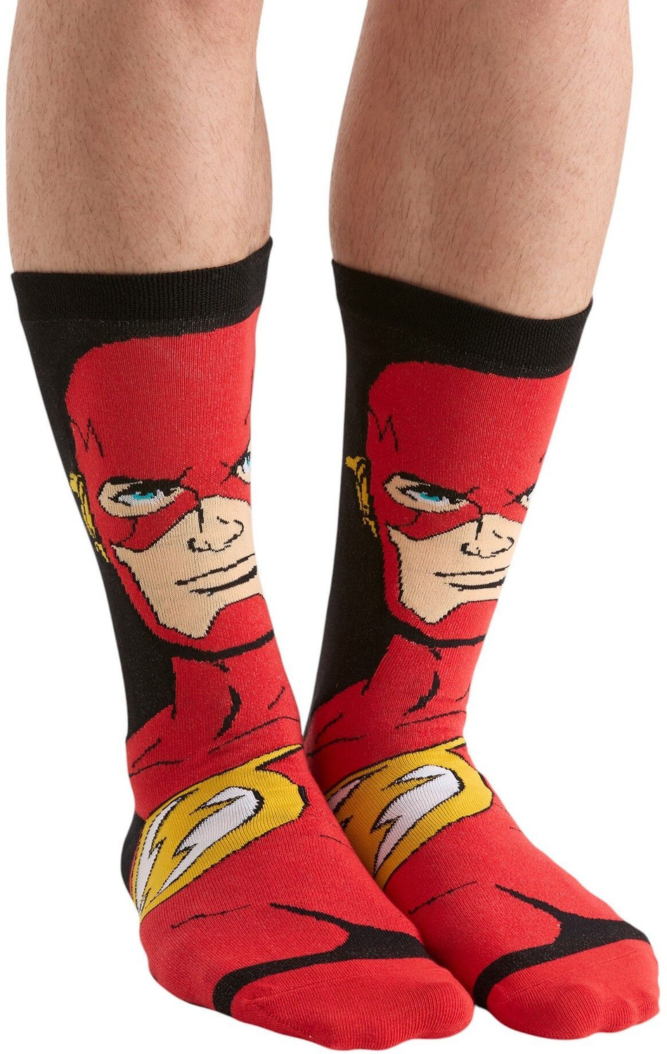 Image of SOCKSXPRESS Justice League Men Self Design Mid-Calf /Crew