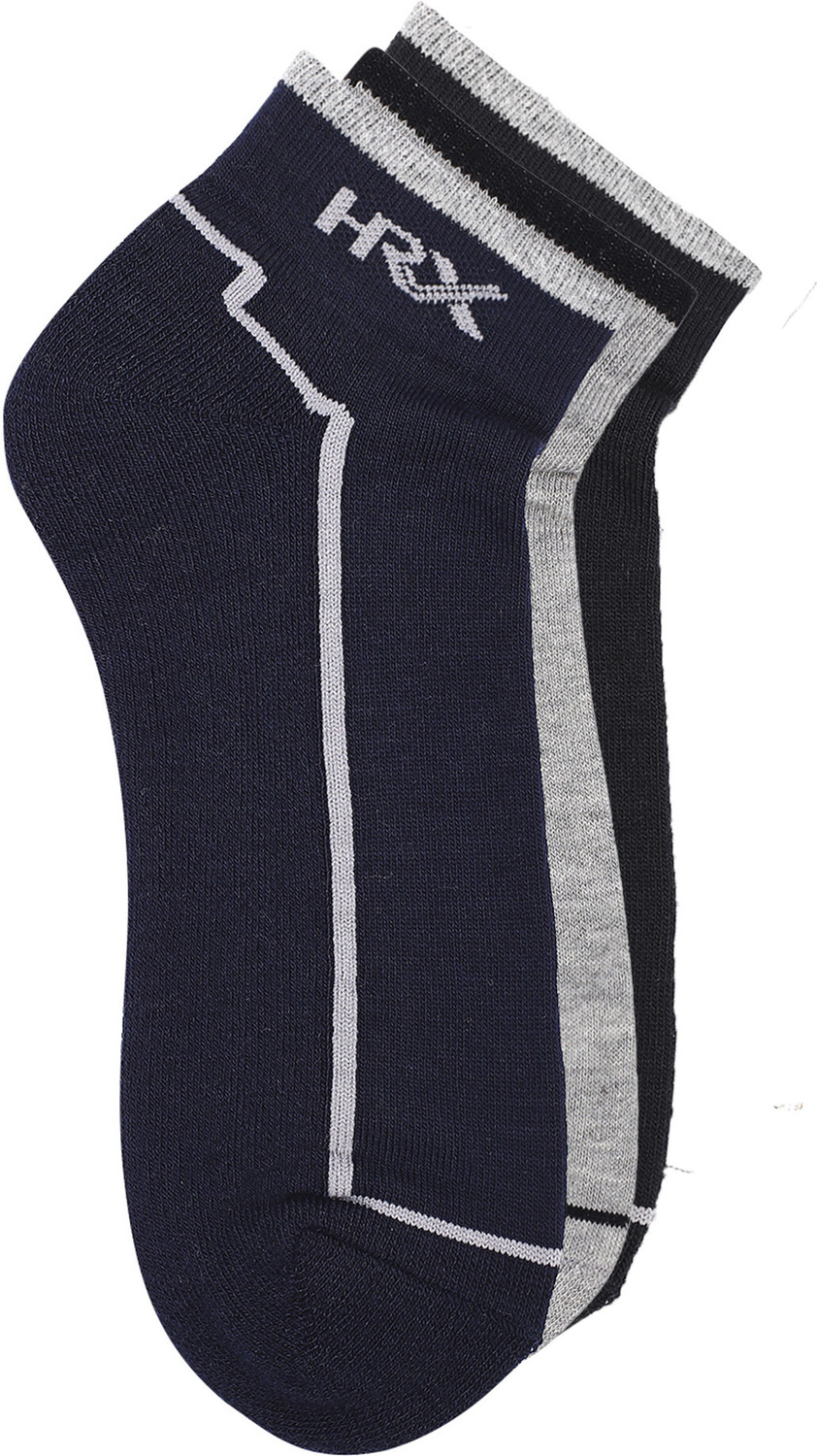 Image of HRX by Hrithik Roshan Men Solid Low Cut