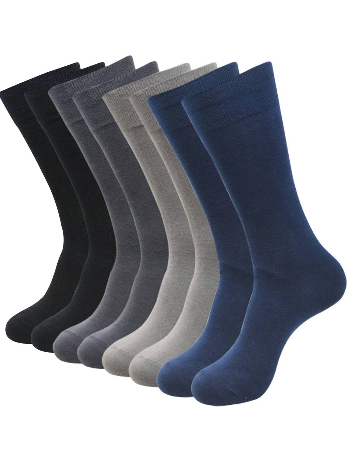 Broova Men Solid Calf Length