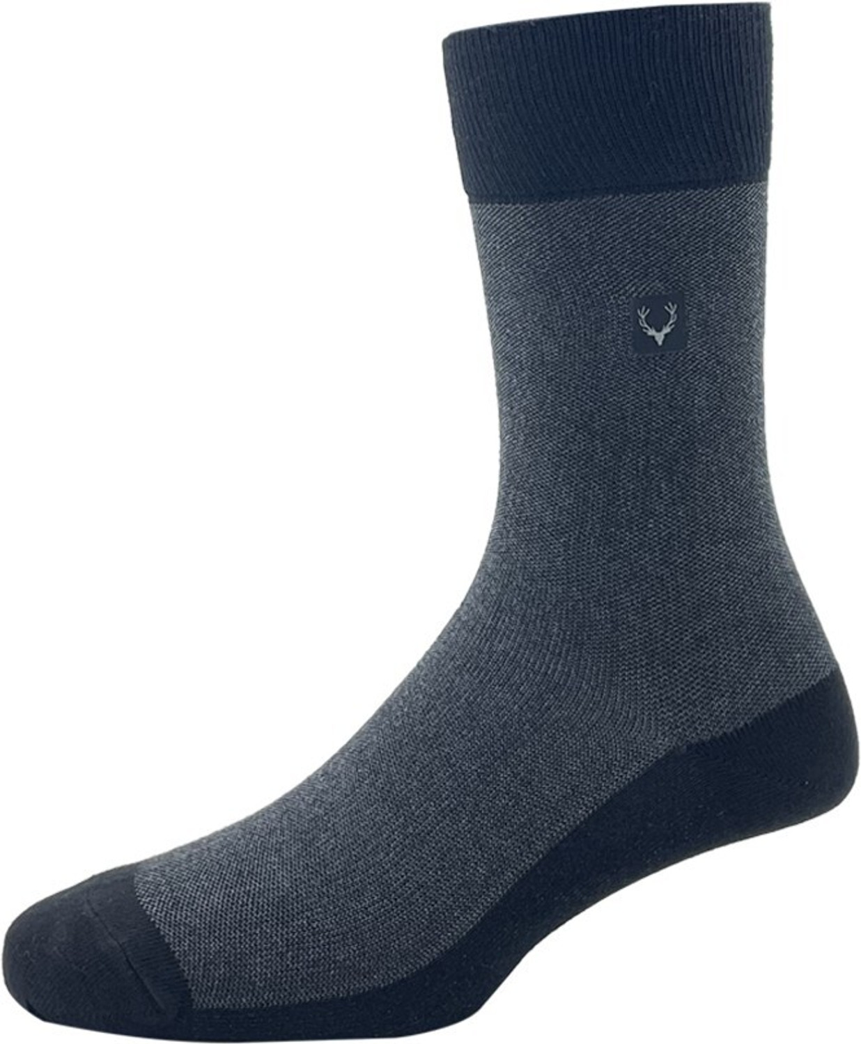 Image of Allen Solly Men Solid Mid-Calf /Crew