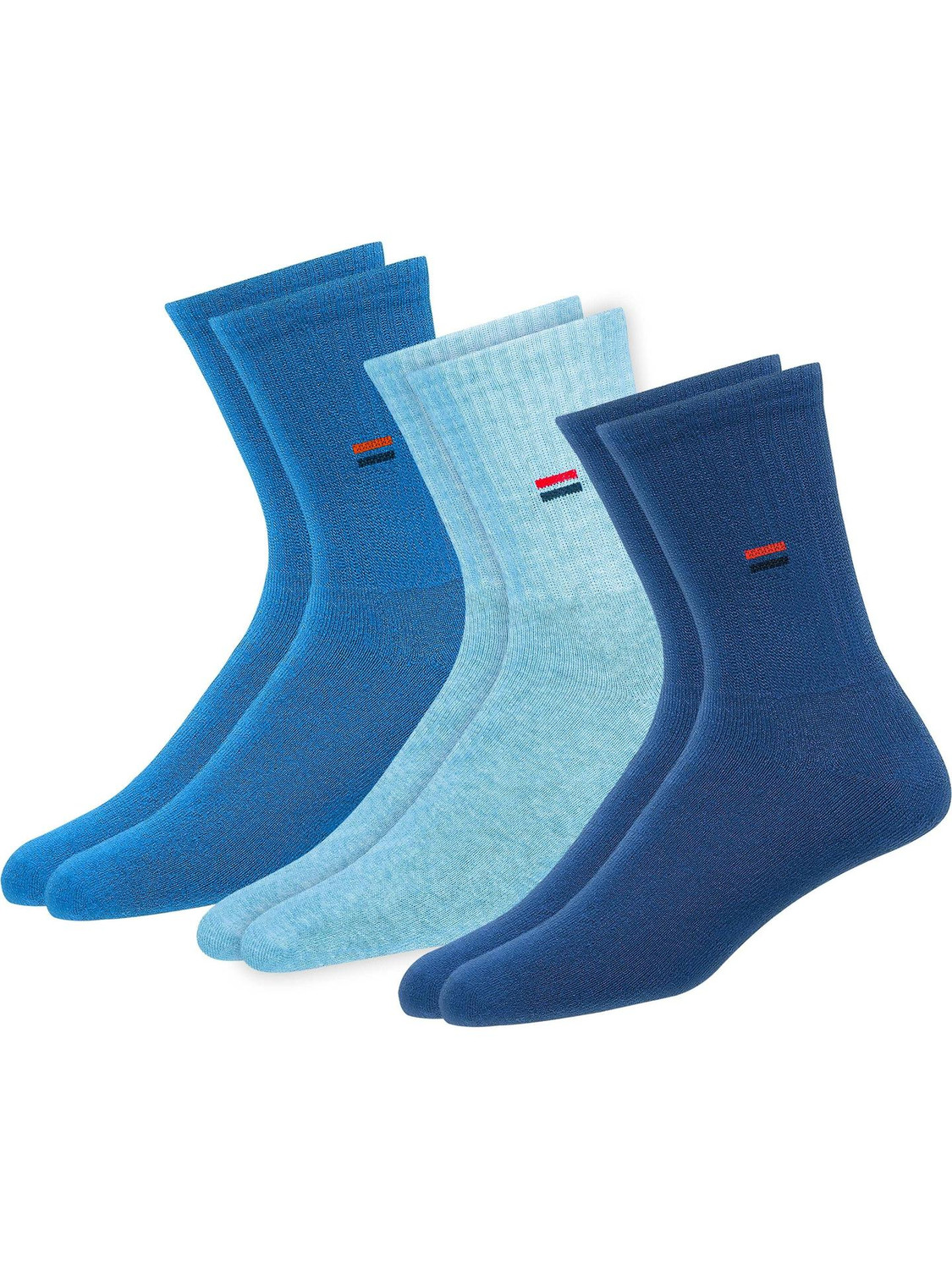 Navy Sport Men Mid-Calf/Crew
