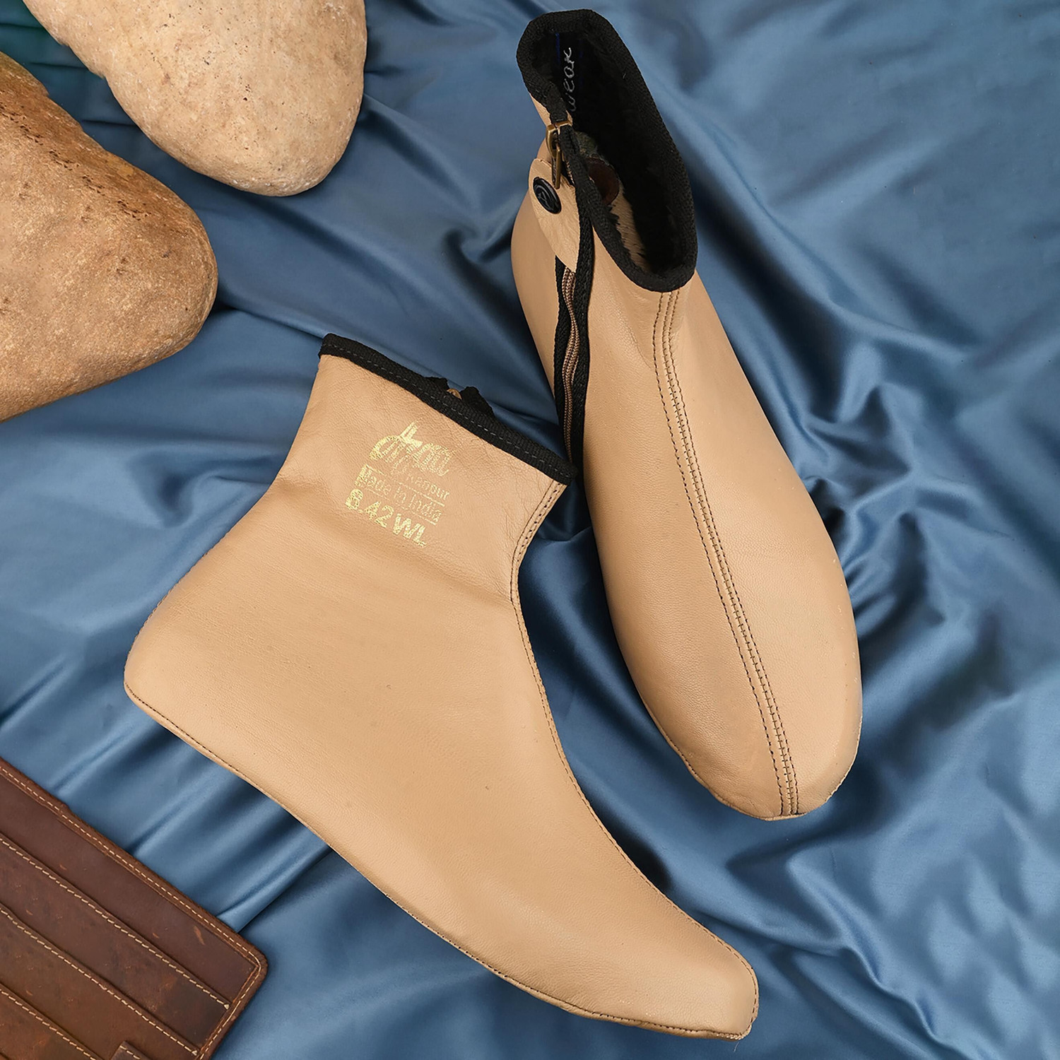 Image of AZAD Men & Women Solid, Self Design Ankle Length