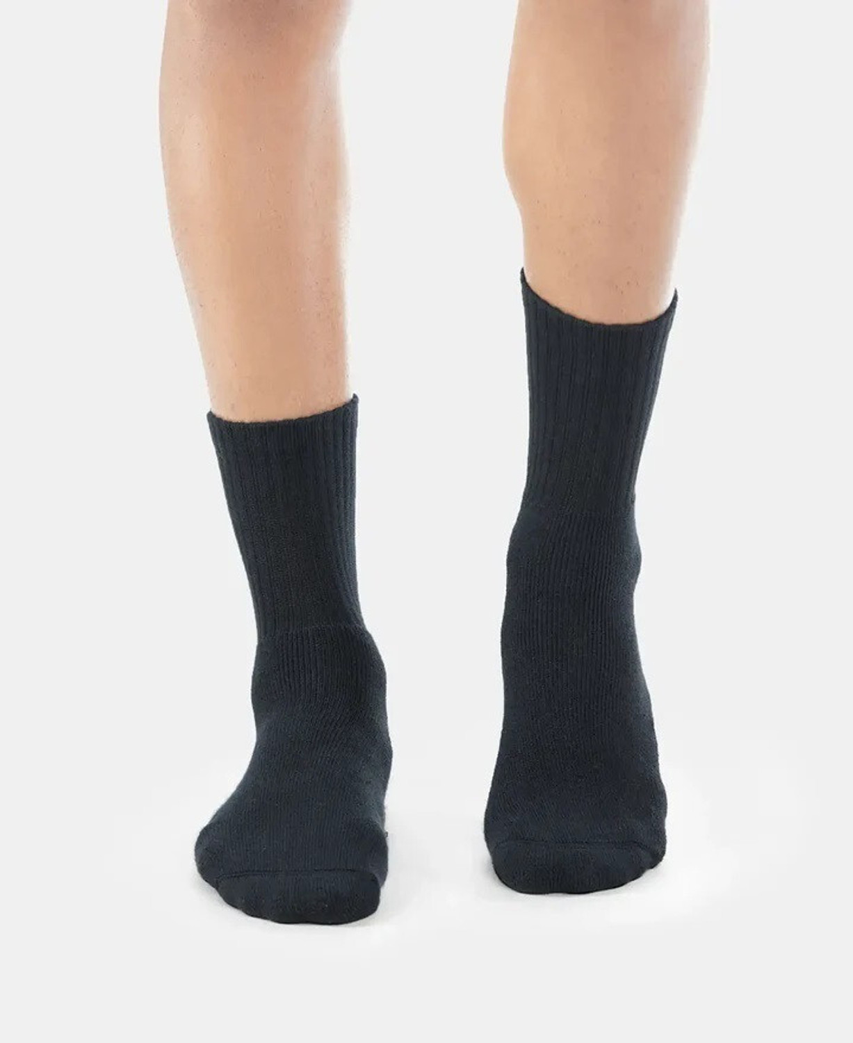 Image of BLUTE Men Solid Mid-Calf /Crew