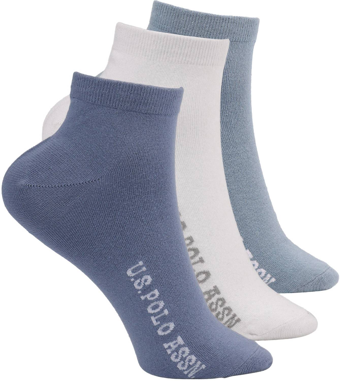 U.S. POLO ASSN. Men Solid Ankle Length Pack of 3 - Image 1