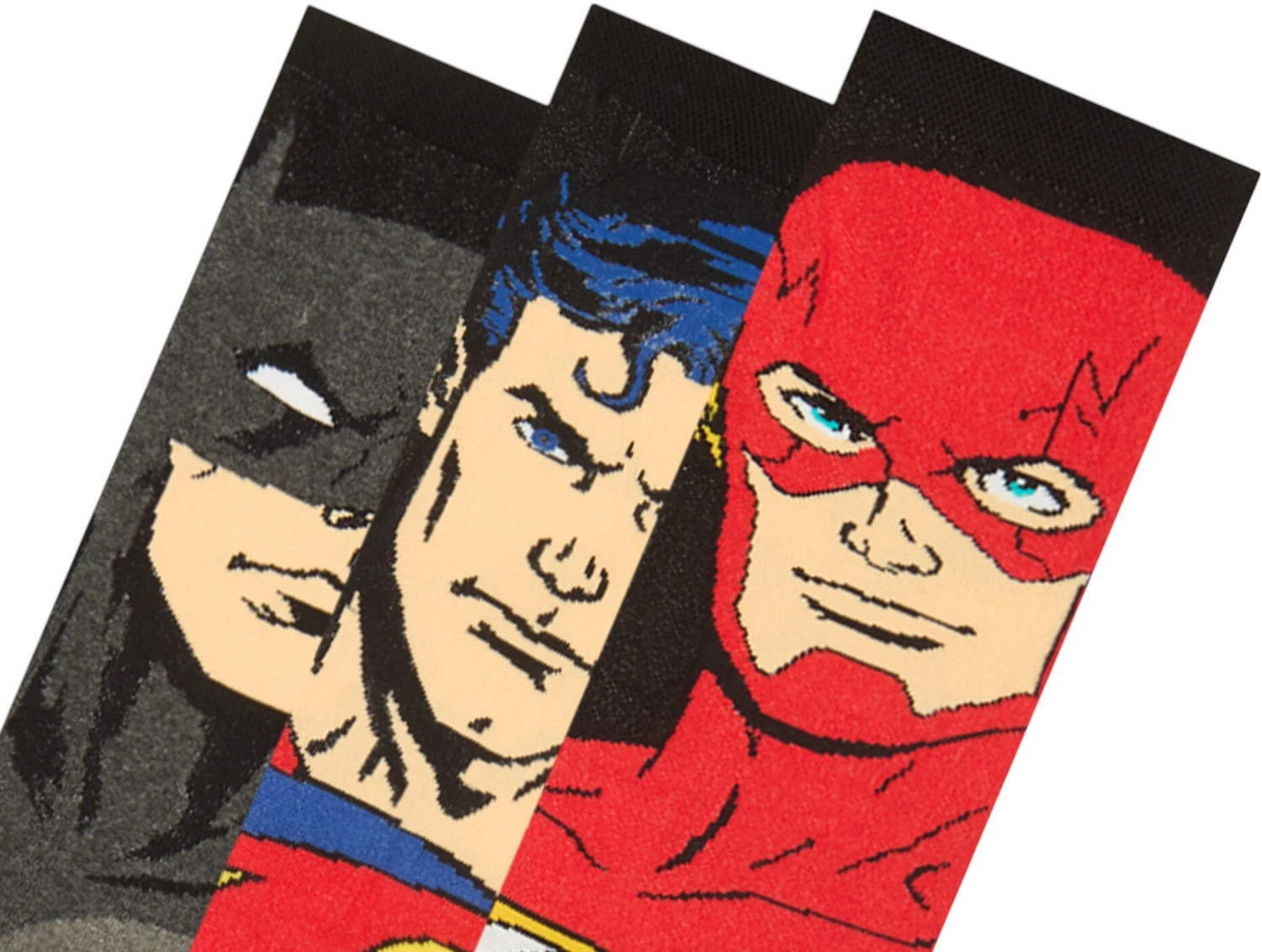 Image of SOCKSXPRESS Justice League Men Self Design Mid-Calf /Crew