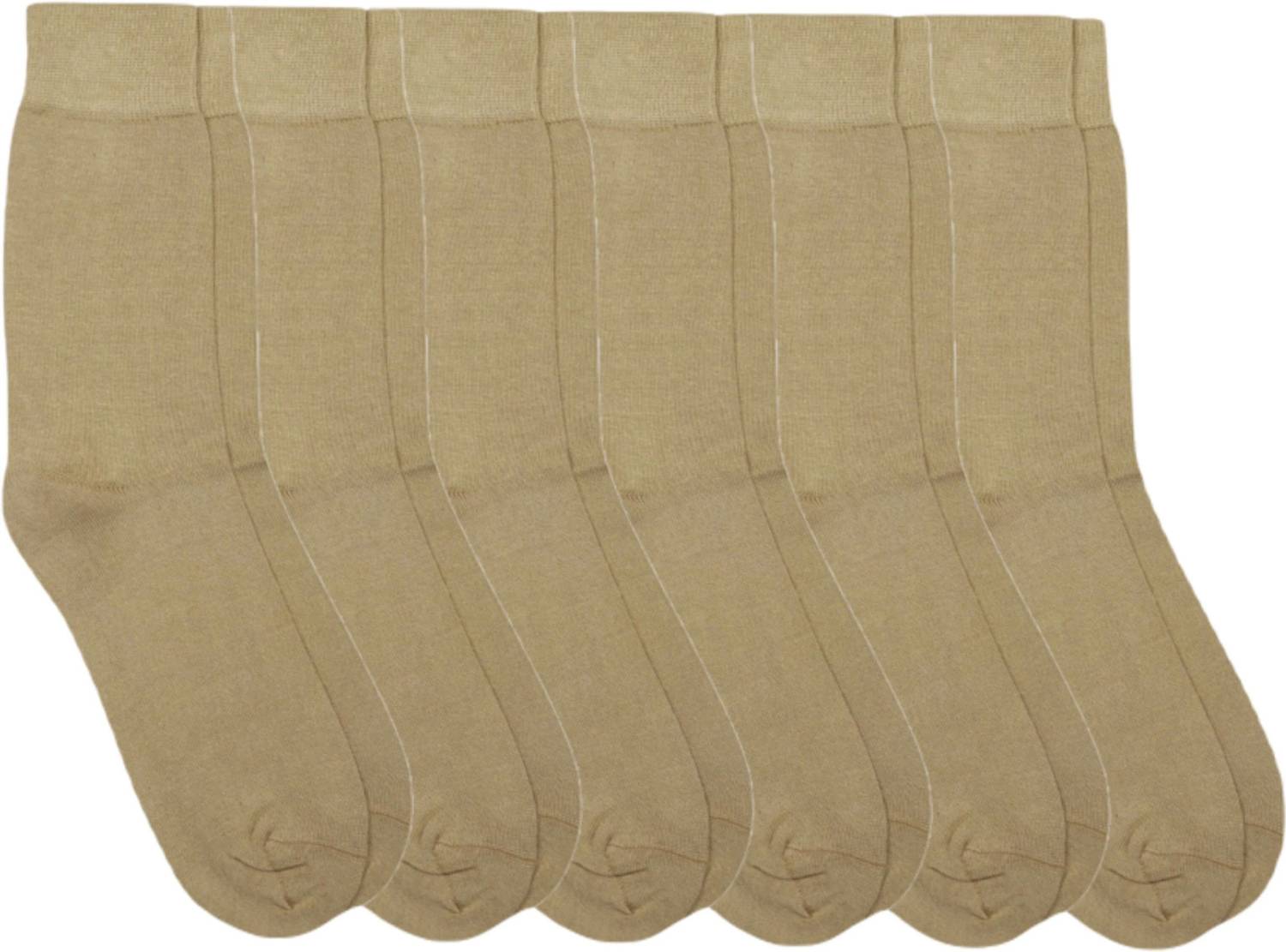 Broova Men Solid Calf Length