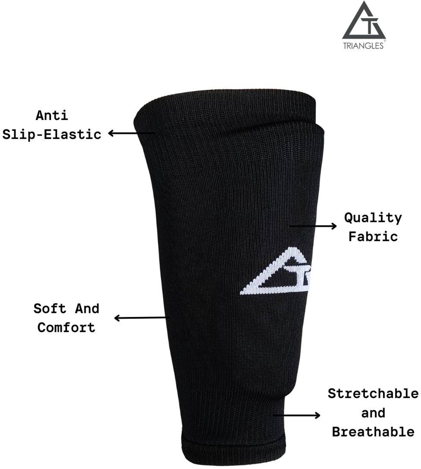 Triangles Football Socks Combo with Shin Guard - Image 4