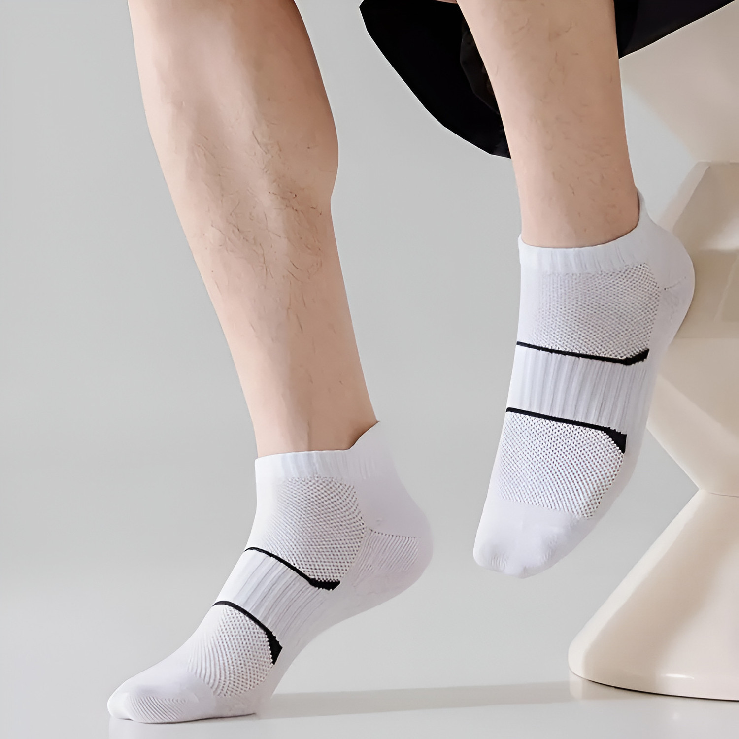 Image of RozzyBlue Unisex Self Design Ankle Length