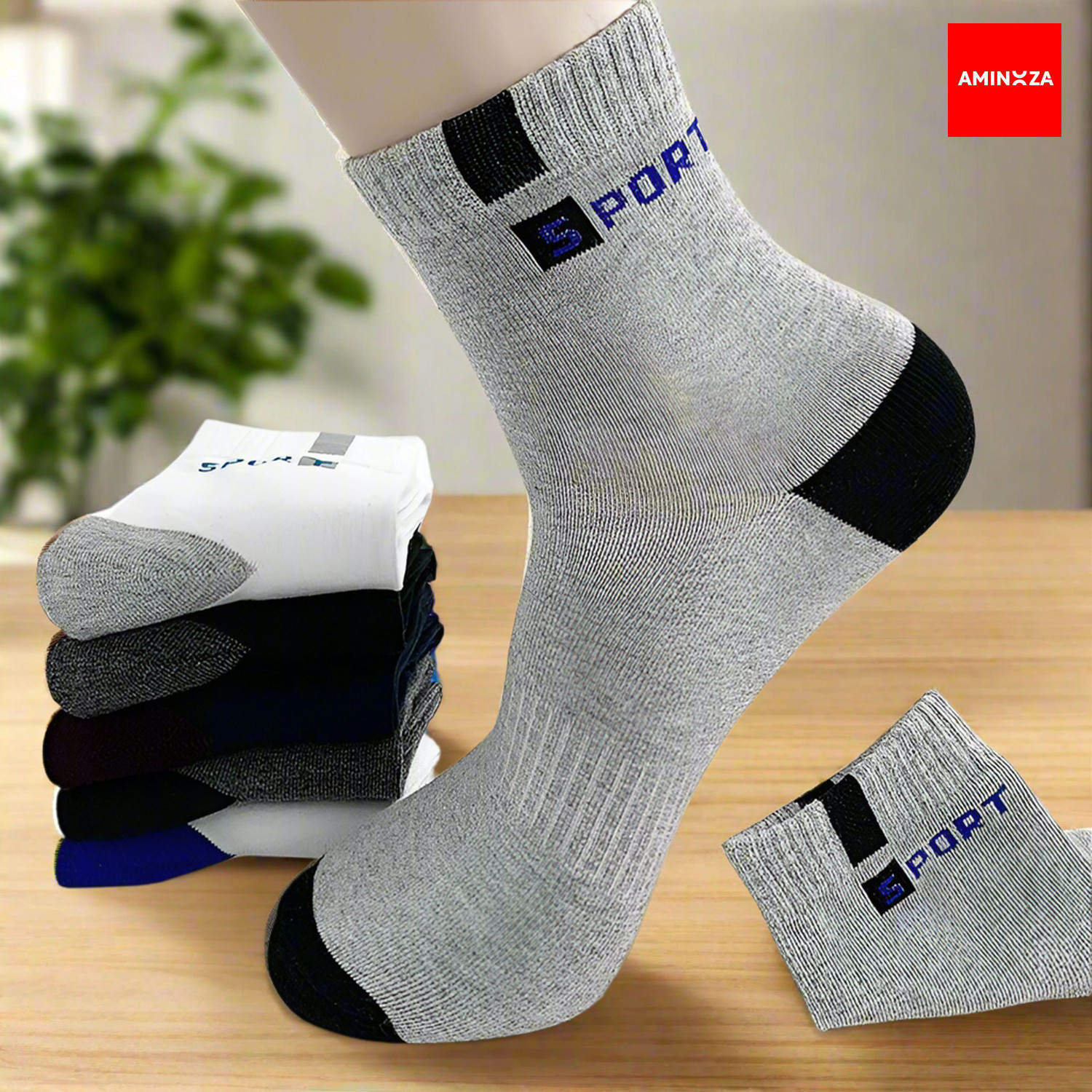 Image of Aminoza Men Solid Ankle Length