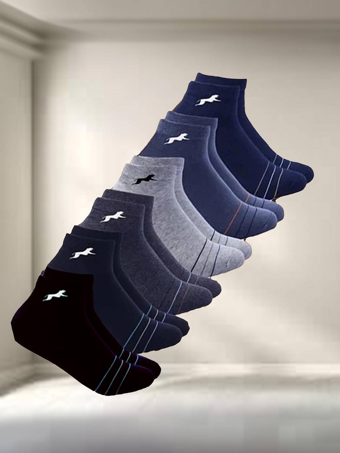Broen Men & Women Solid Ankle Length