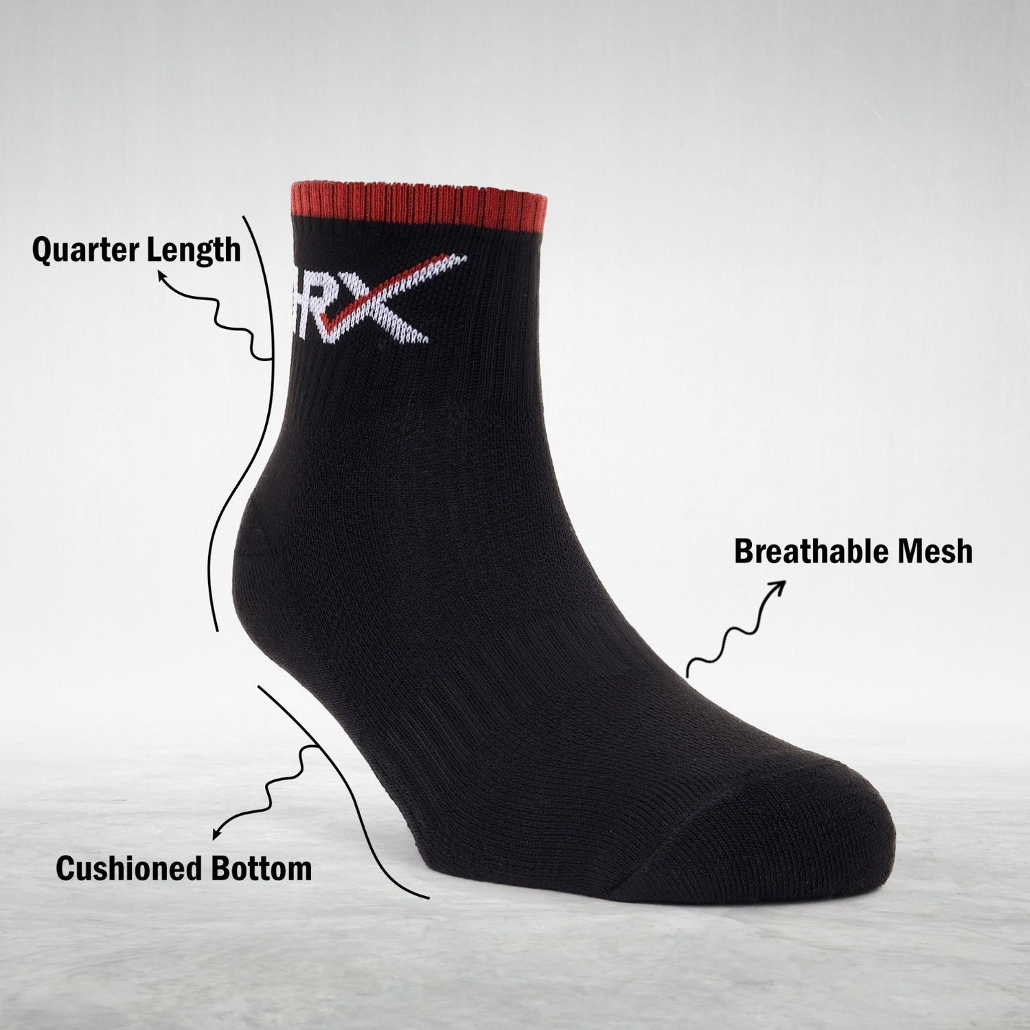 Image of HRX Men Mid-Calf /Crew