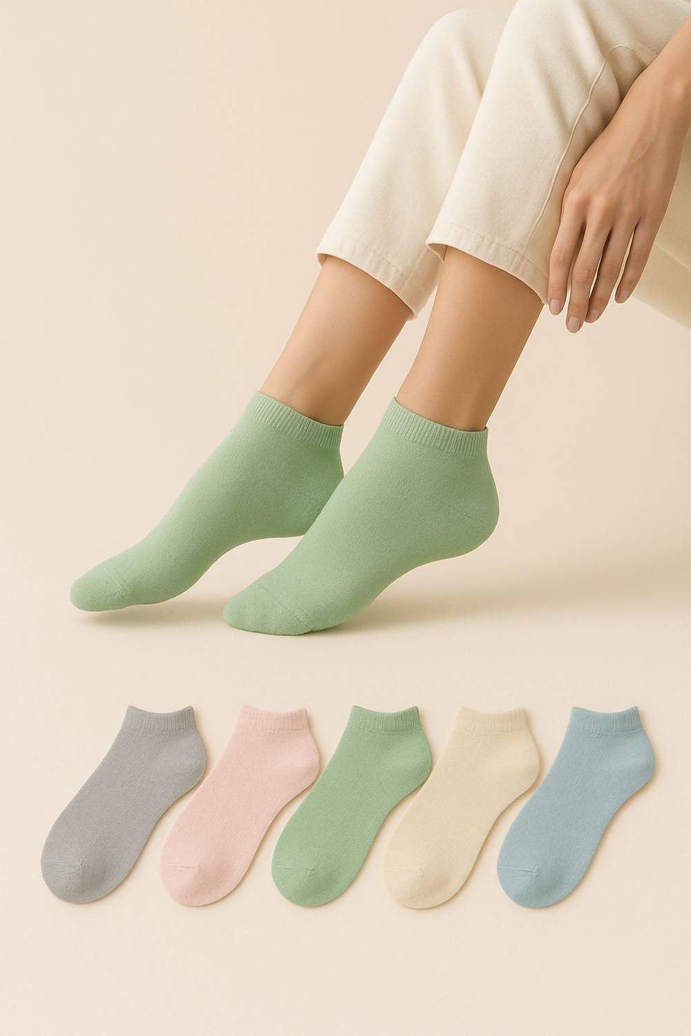 NanoX Women Solid Peds/Footie/No-Show (Pack of 5)