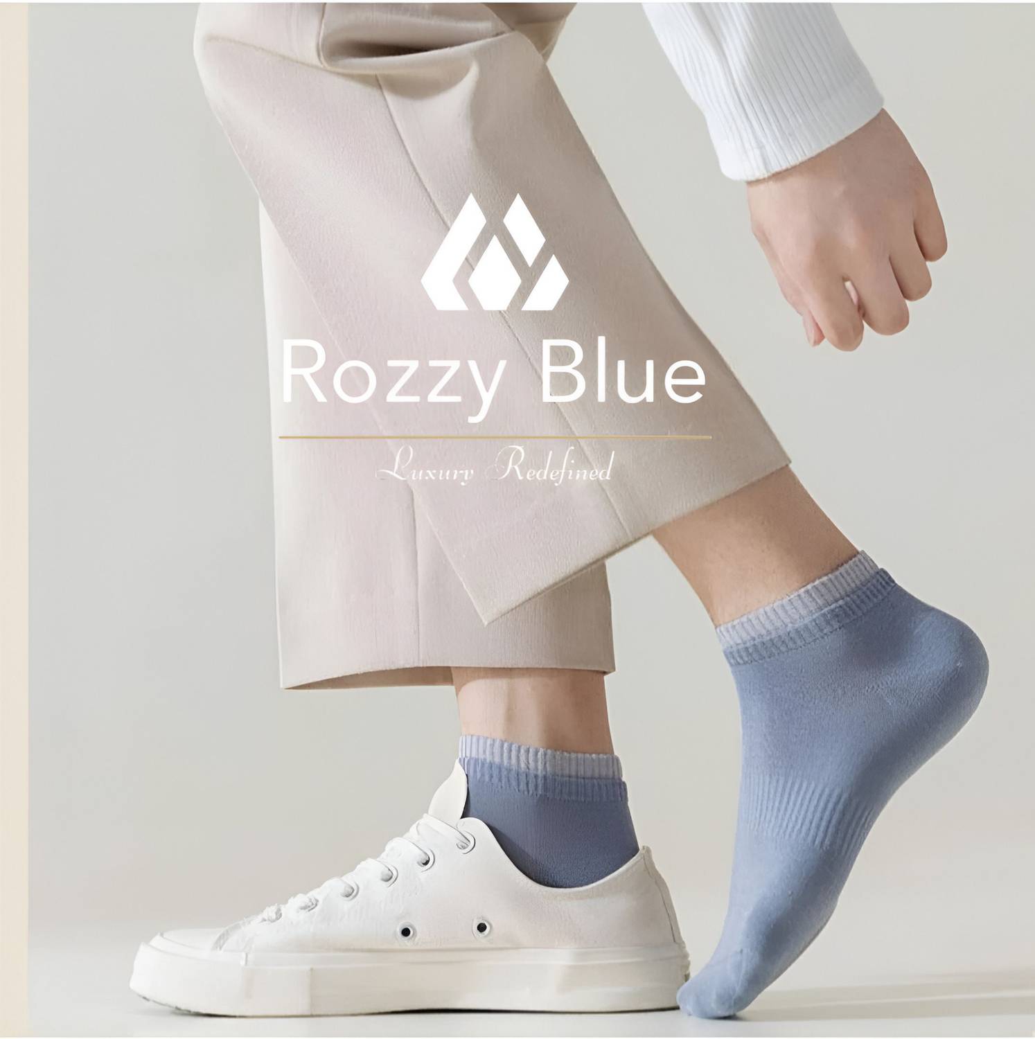 RozzyBlue Unisex Striped Ankle Length Pack of 7 - Image 3